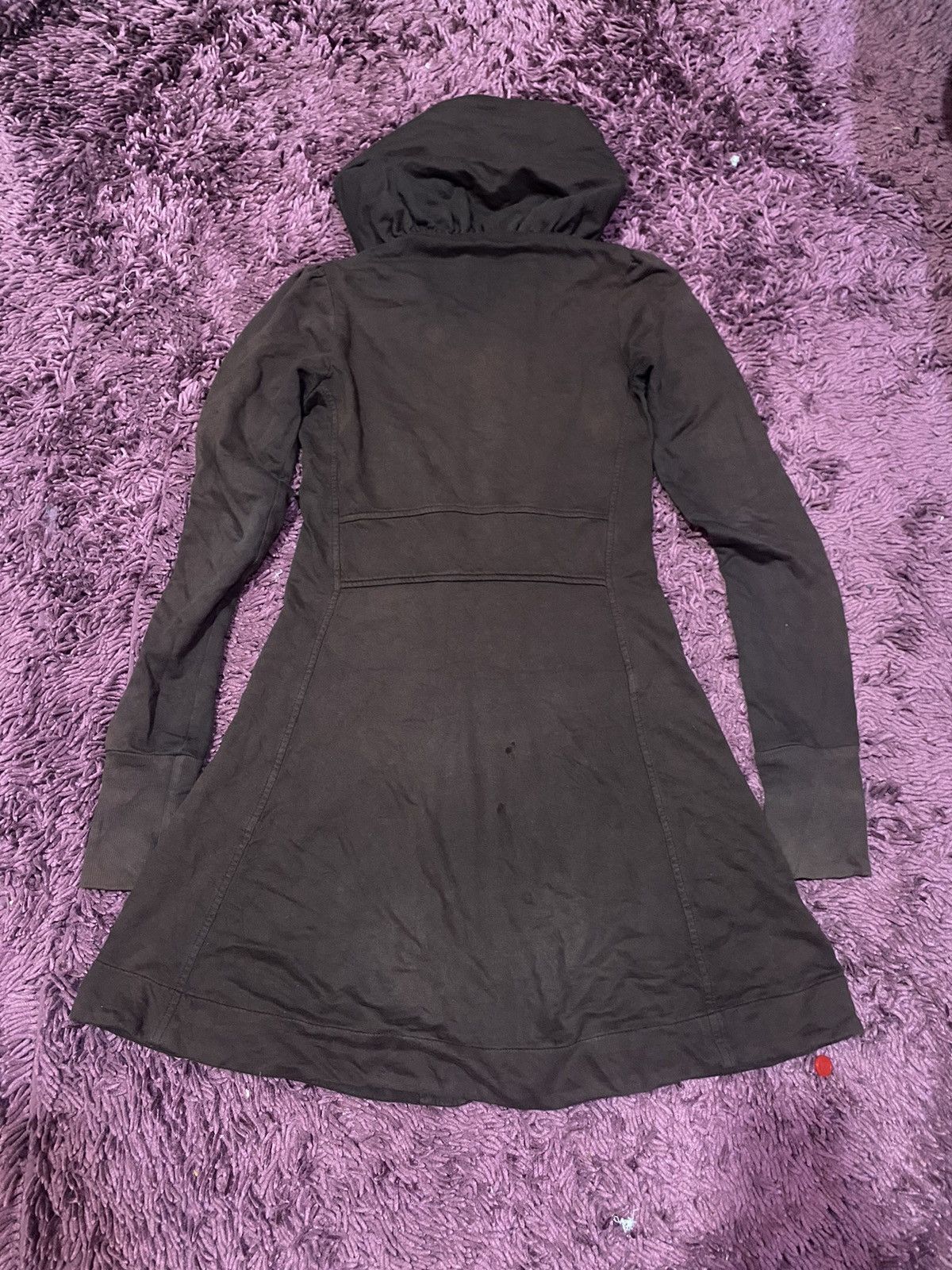 Japanese Brand × Vintage Prairie Underground Long Cloack Hoodie Coat Jacket Size XS / US 0-2 / IT 36-38 - 2 Thumbnail
