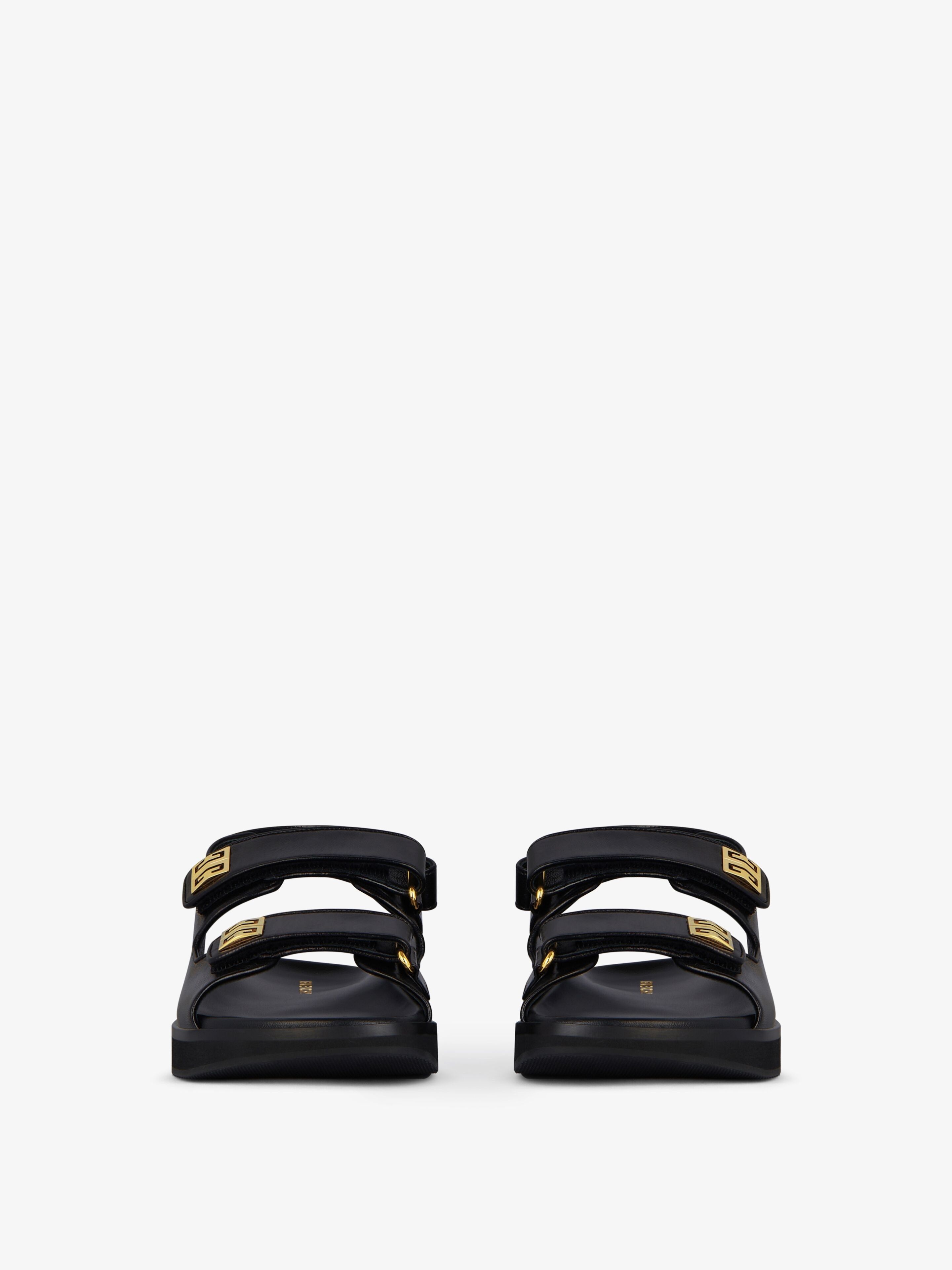 Givenchy o1srvl11e0925 4G Sandals in Black Size US 10 / EU 43 - 2 Thumbnail