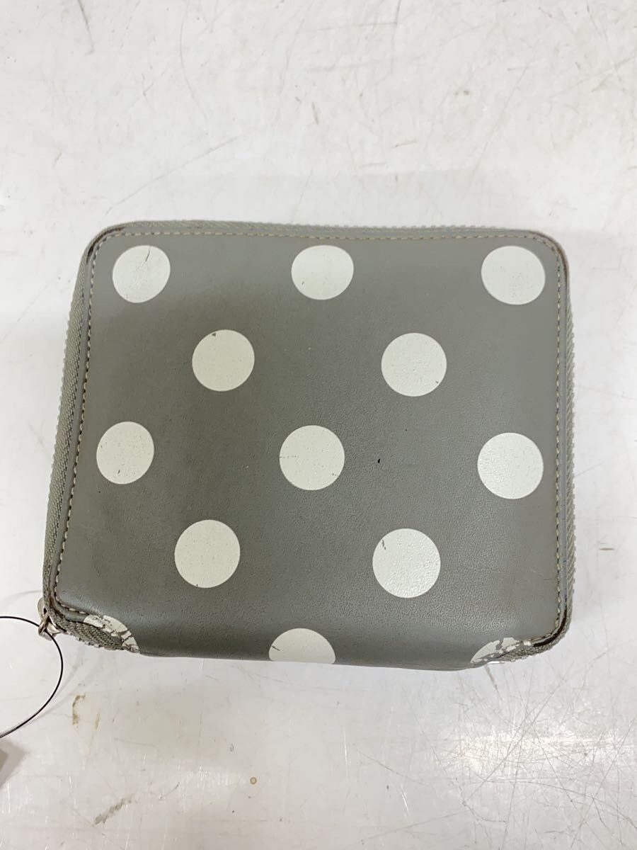 Comme des Garcons Polka Dot Leather Zip Wallet Size ONE SIZE - 2 Thumbnail
