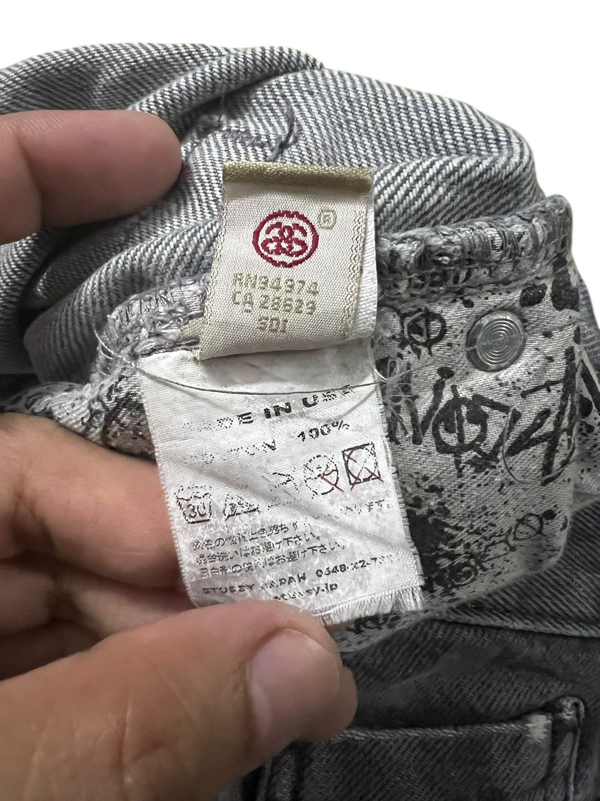 Stussy Vintage Stussy Garment Workgear Denim Jean#USA Size US 36 / EU 52 - 23 Thumbnail