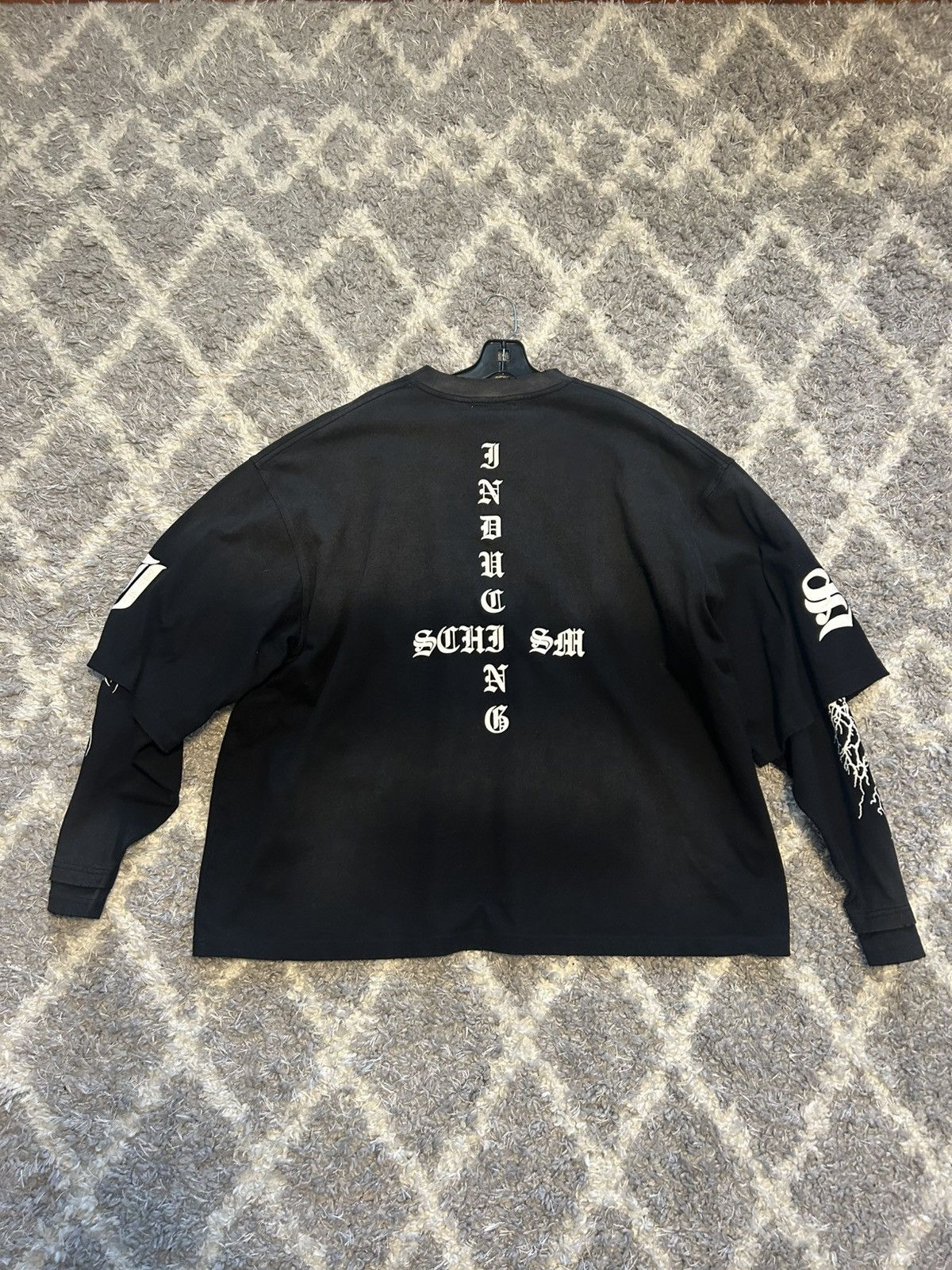 Vintage SCHISM INDUCING Long Sleeve Size US L / EU 52-54 / 3 - 2 Thumbnail