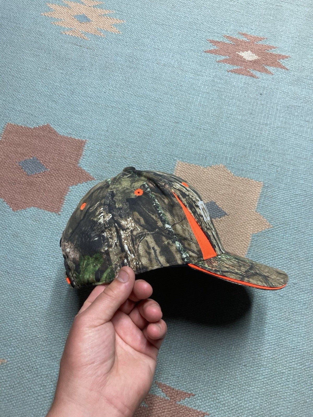 Mossy Oaks × Vintage Strapback hat camo mossy oak Penray automotive hi vis NWT Size ONE SIZE - 8 Thumbnail