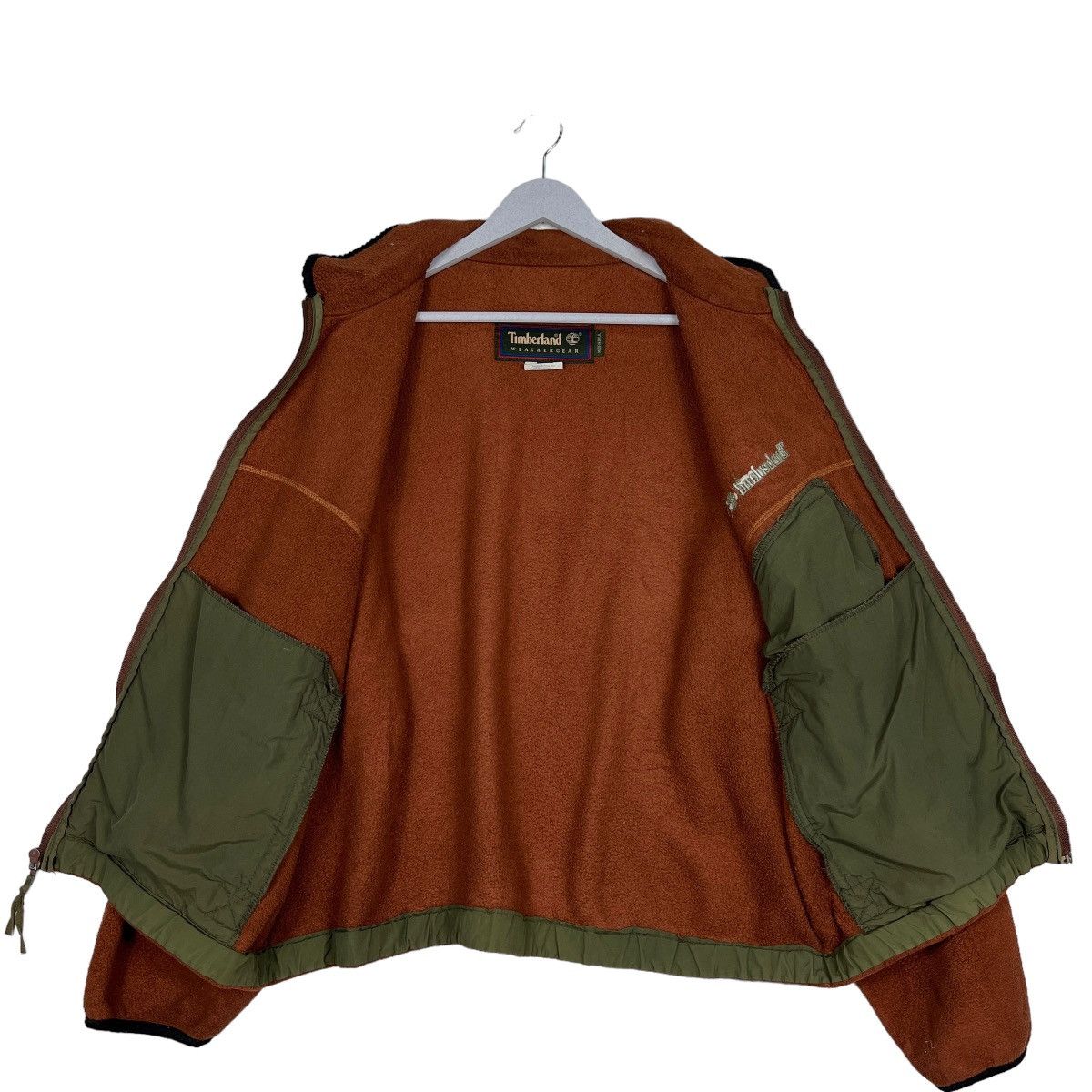 Timberland 🔥 90s VINTAGE TIMBERLAND FLEECE MADE IN USA Size US M / EU 48-50 / 2 - 11 Thumbnail