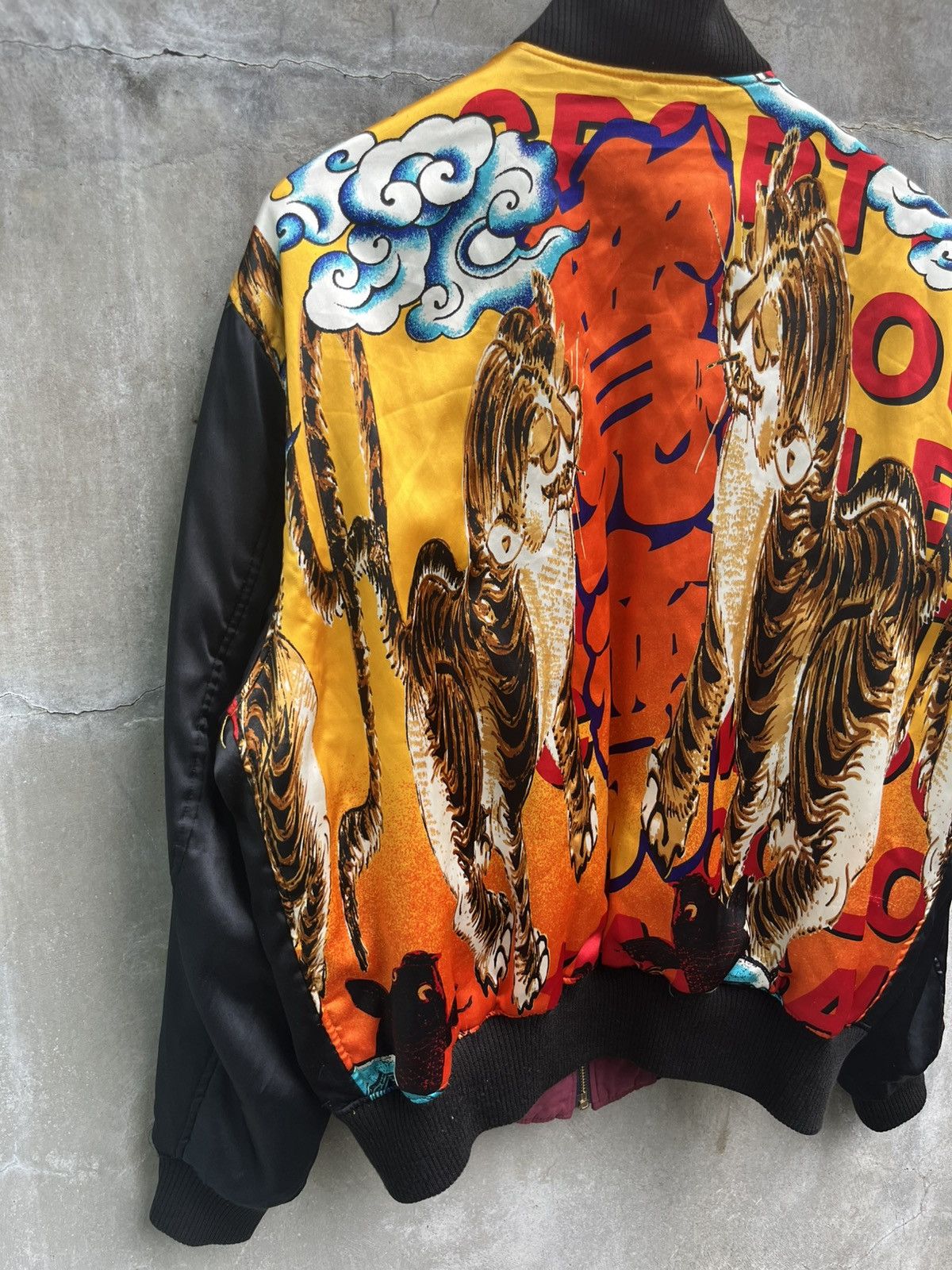 Kansai Yamamoto Tiger Bamboo Reversible Jacket Size US L / EU 52-54 / 3 - 6 Thumbnail
