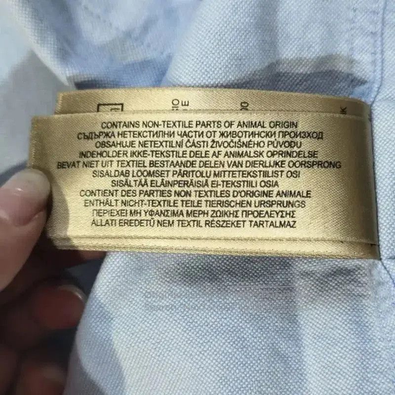 Burberry Burberry Light Blue Cotton Women's Shirt. Size M / US 6-8 / IT 42-44 - 9 Thumbnail