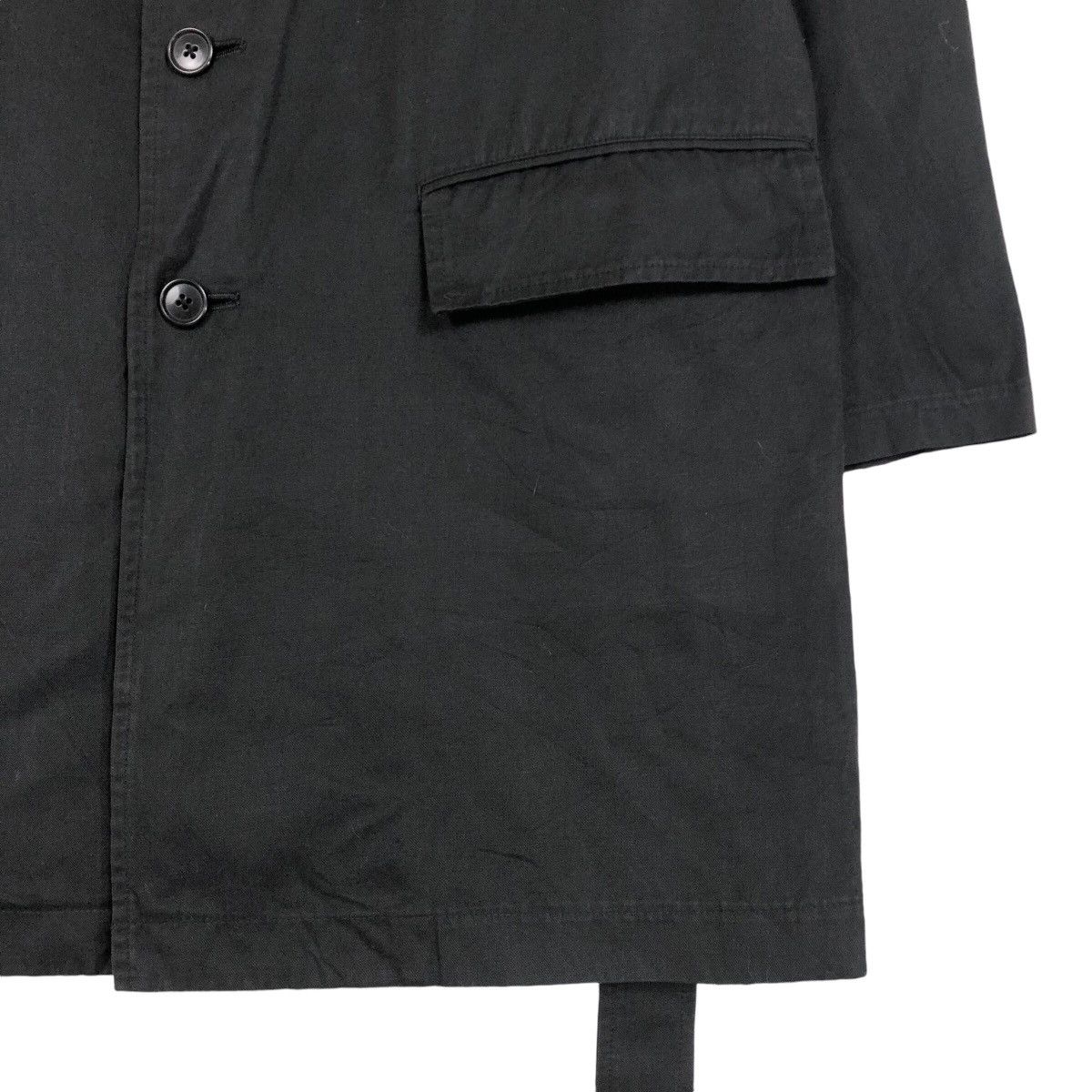 Yohji Yamamoto Vintage Y’s For Men Yohji Yamamoto 2002 S/S Car Coat Size US L / EU 52-54 / 3 - 7 Thumbnail