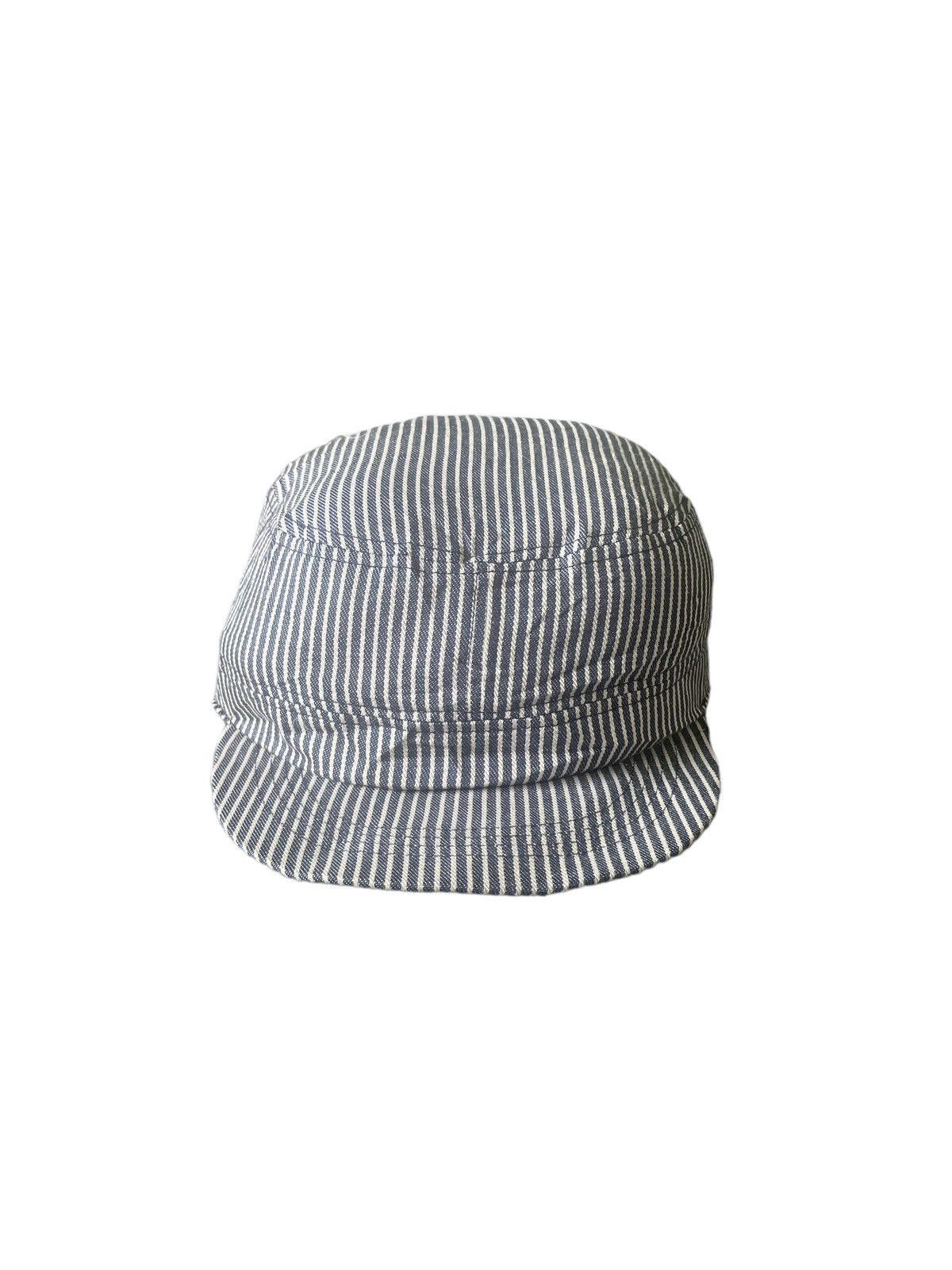 Japanese Brand Vintage Bonmax Hickory Workers Cap Size ONE SIZE - 1 Thumbnail