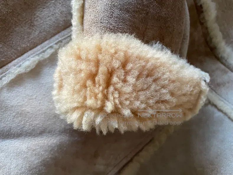 Schott Schott Sheep fur and fur coat leather coat Size US XXS / EU 40 - 5 Thumbnail