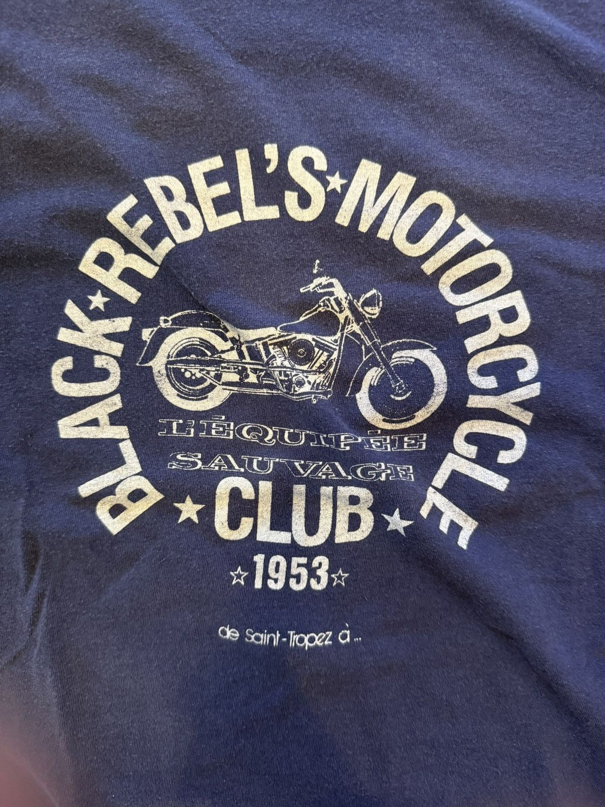 Vintage Vintage Black Rebel Motorcycle Club 1953 Graphic Tee Size US L / EU 52-54 / 3 - 7 Thumbnail