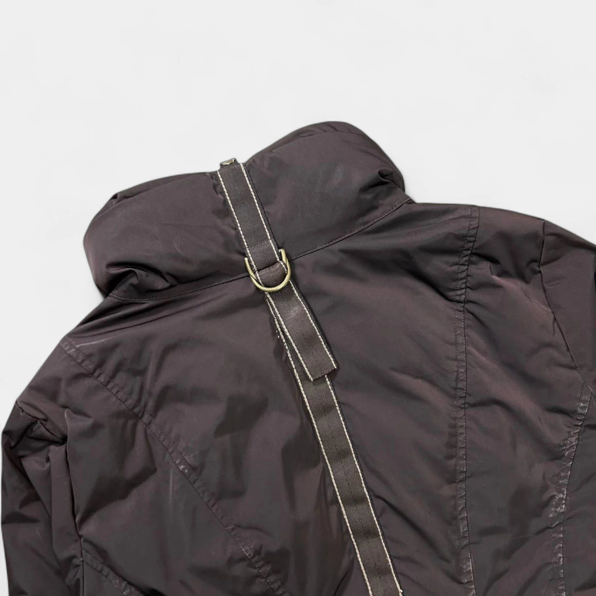Marithe + Francois Girbaud Marithé + François Girbaud Parachute Brown Jacket Size US S / EU 44-46 / 1 - 8 Thumbnail