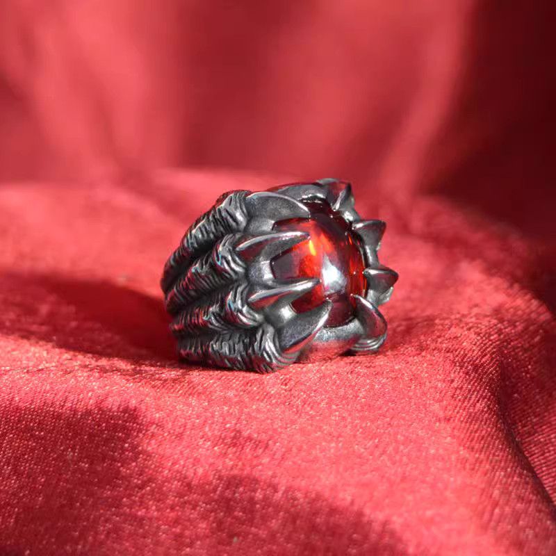 Jewelry Skull Crazy Jewelry Rings Open Size Chrome Ring (Size 7-13) Size ONE SIZE - 1 Thumbnail