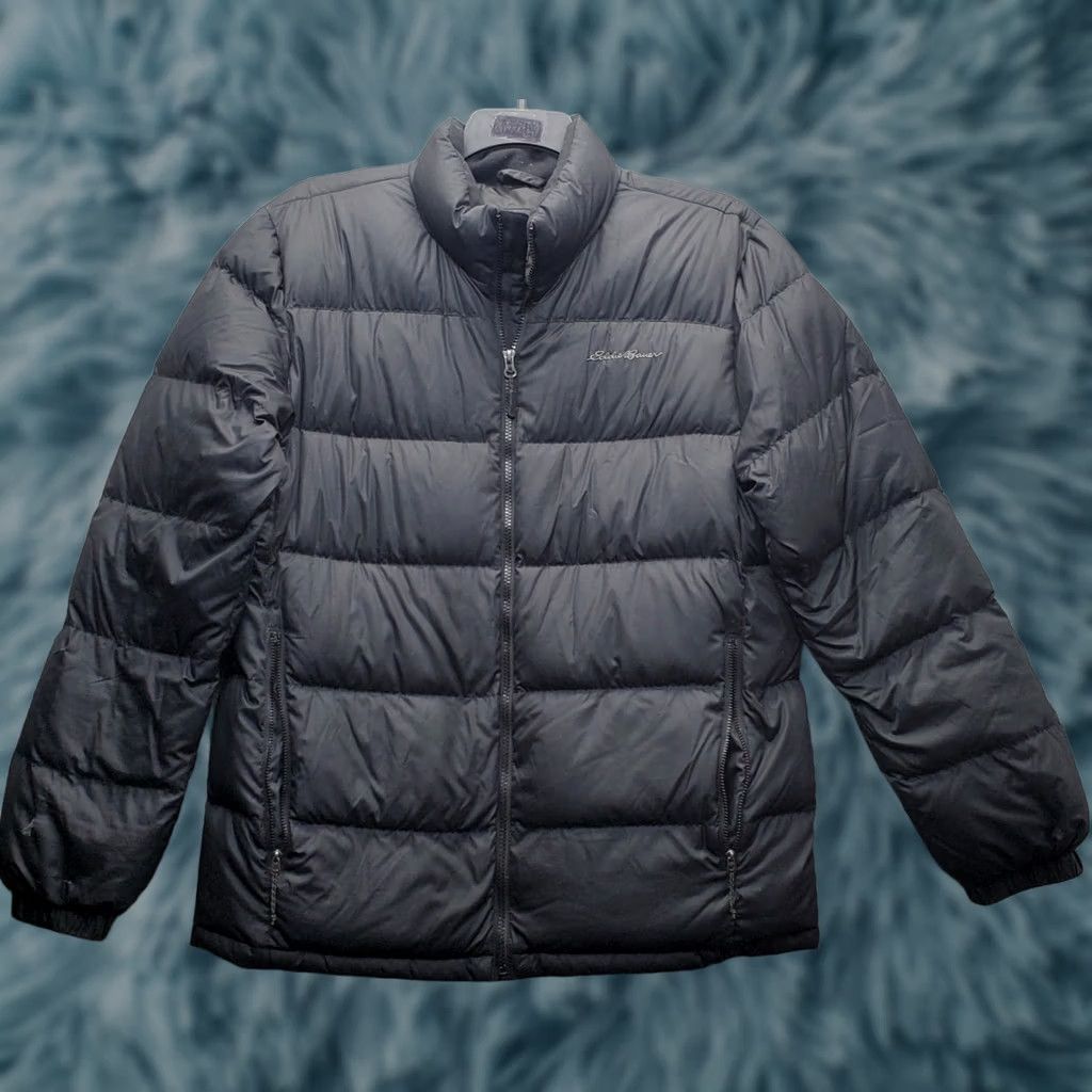 Eddie Bauer Eddie Bauer Puffer Jacket Mens M Black Full Zip Lightweight Packable EB650 Down Coat Size US M / EU 48-50 / 2 - 1 Thumbnail