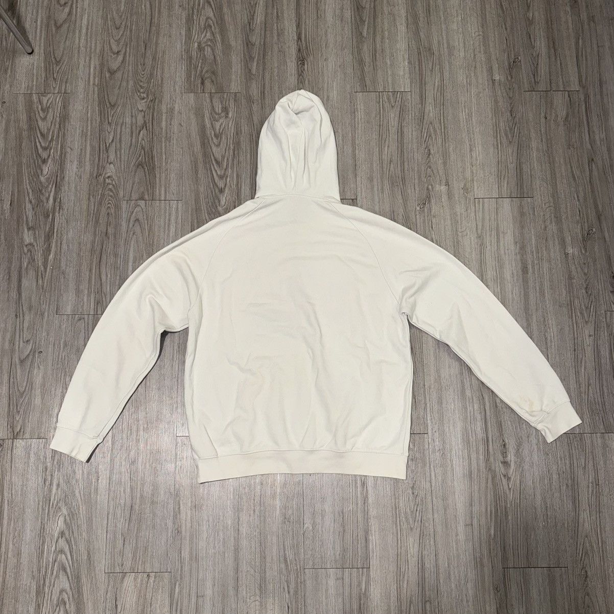 Nike × Vintage Vintage Nike Sportswear USA Hoodie Big Logo Spellout Size US L / EU 52-54 / 3 - 3 Thumbnail