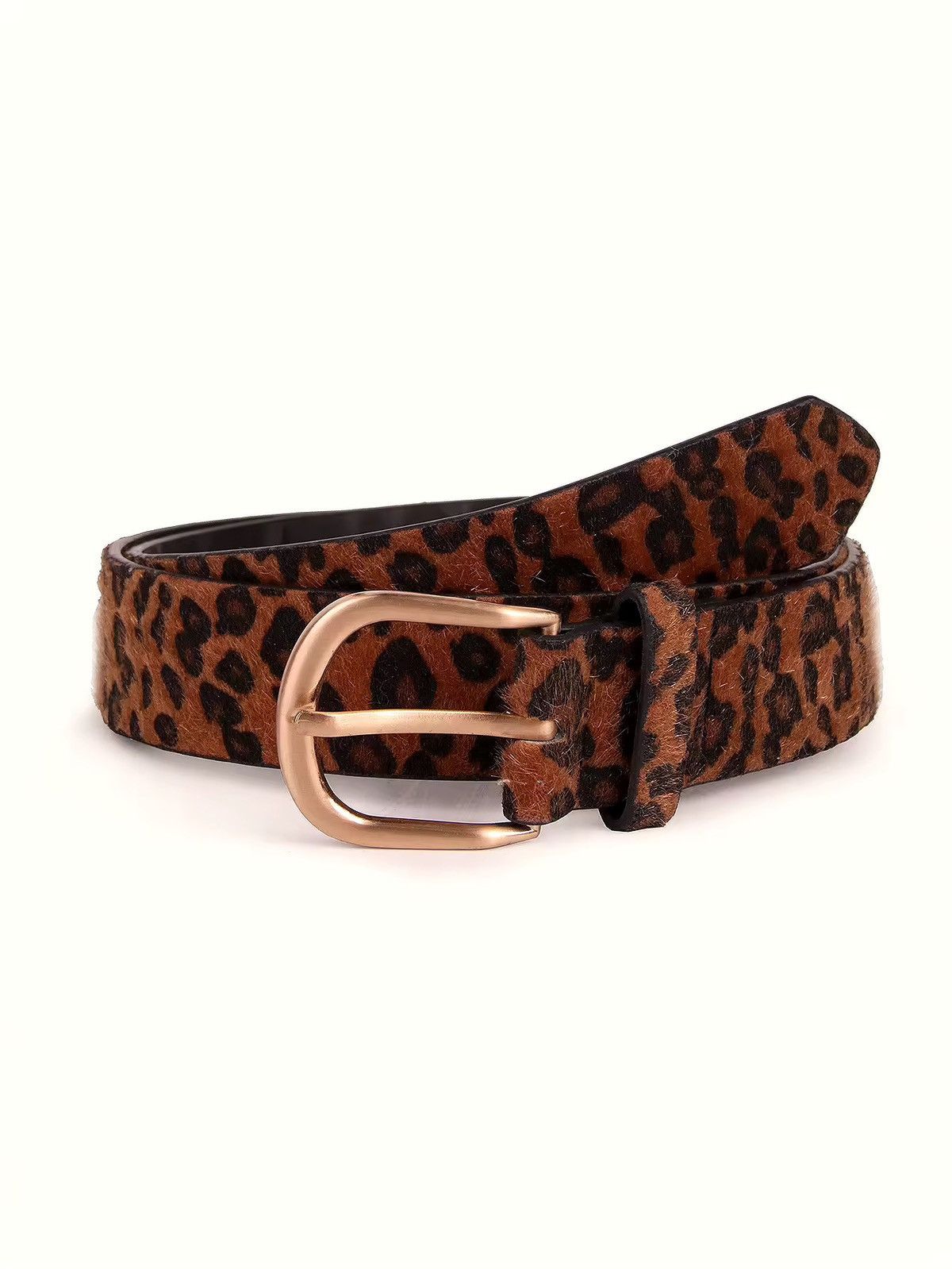 Designer × Japanese Brand 2000s leopard cheetah print belt y2k Size ONE SIZE - 3 Thumbnail