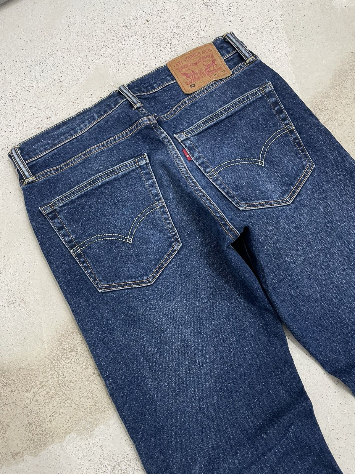 Levi's Levis 502 Distressed SelfRepair My Art Slim Size US 30 / EU 46 - 9 Thumbnail