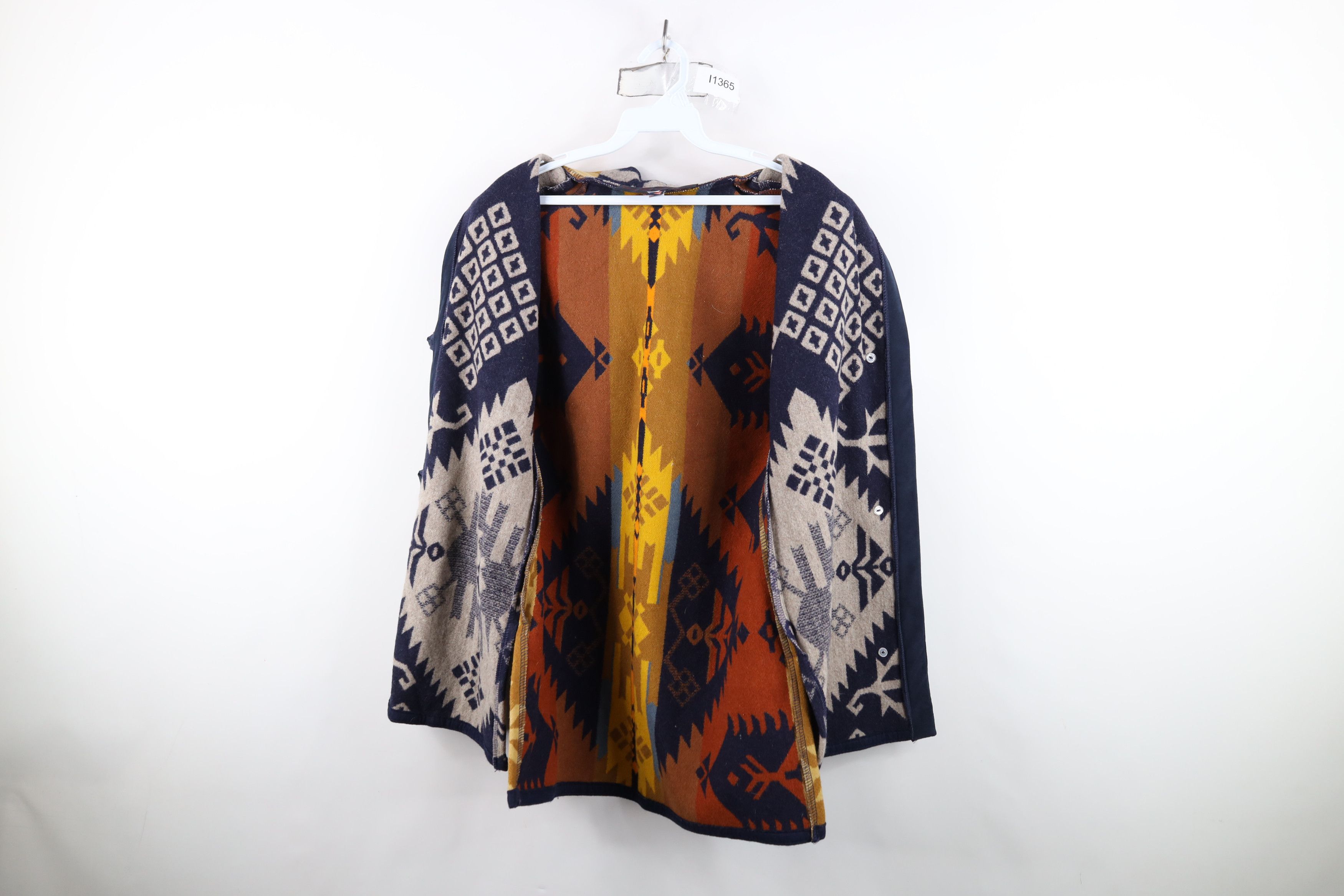 Vintage Vintage 90s Streetwear Southwestern Blanket Button Vest USA Size S / US 4 / IT 40 - 9 Thumbnail