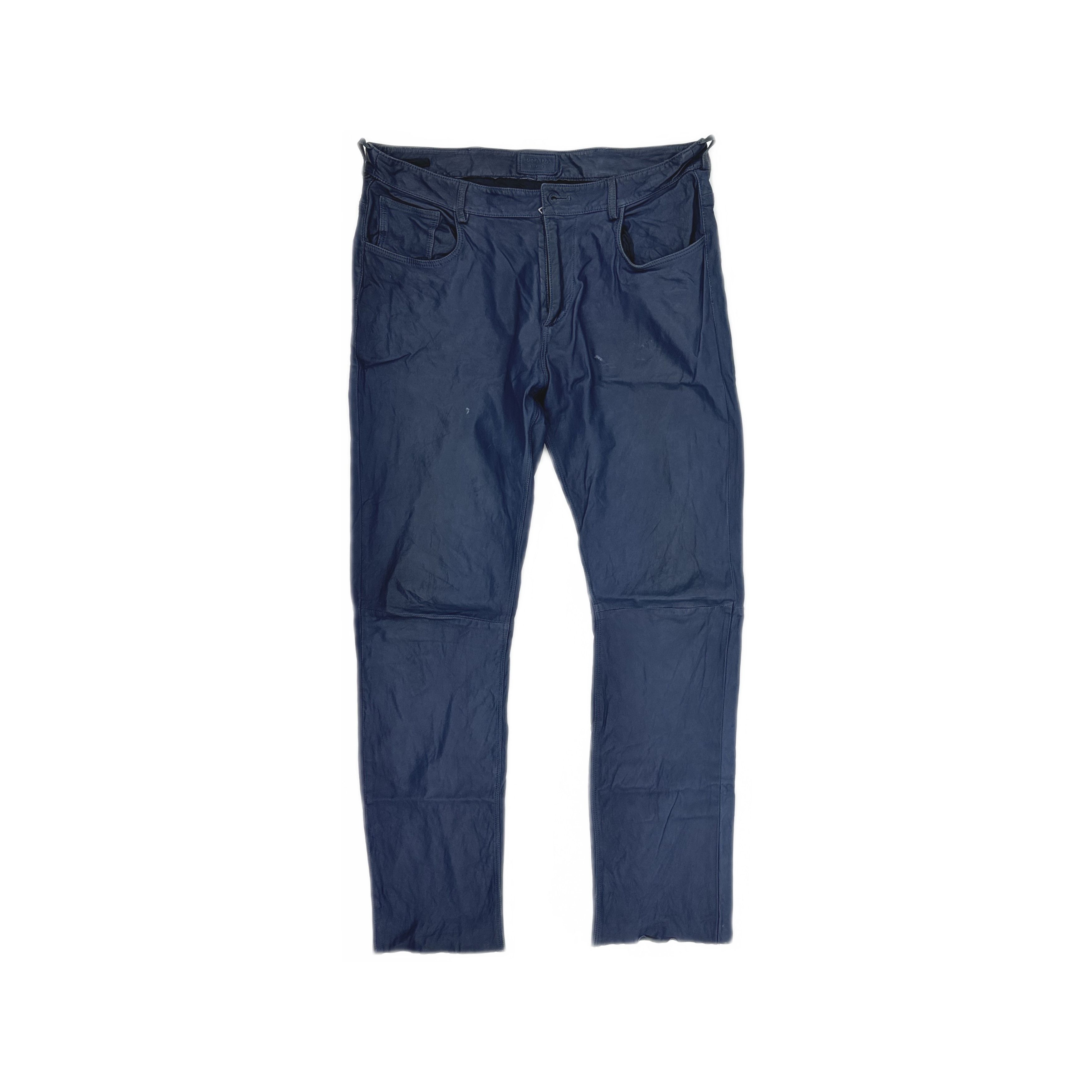 Prada Prada Blue Casual Pants Size 52 Size US 36 / EU 52 - 1 Thumbnail