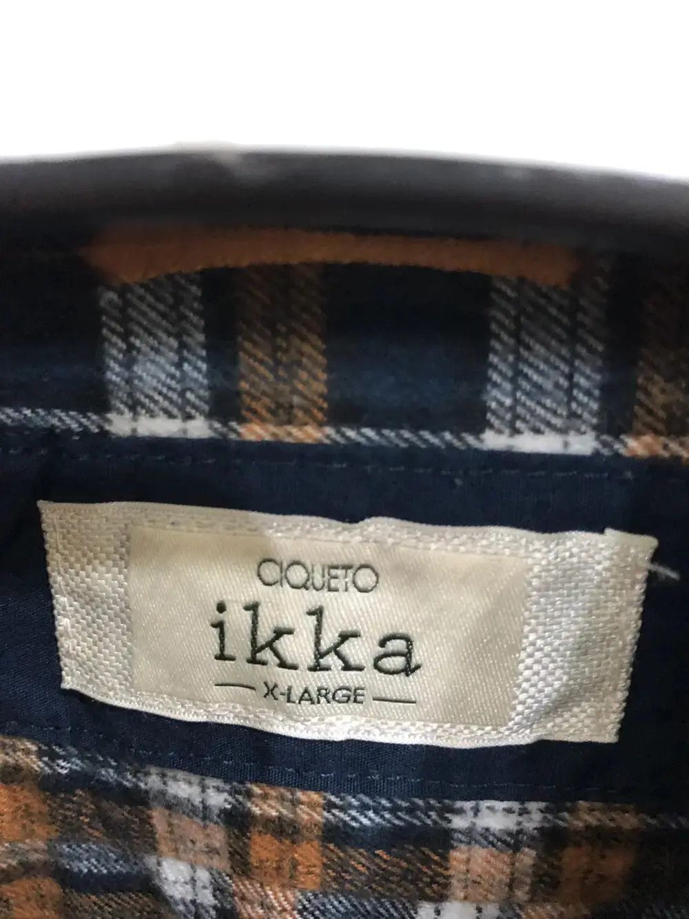 Japanese Brand Japanese Brand ikka Plaid Tartan Flannel Shirt 👕 Size US M / EU 48-50 / 2 - 3 Thumbnail