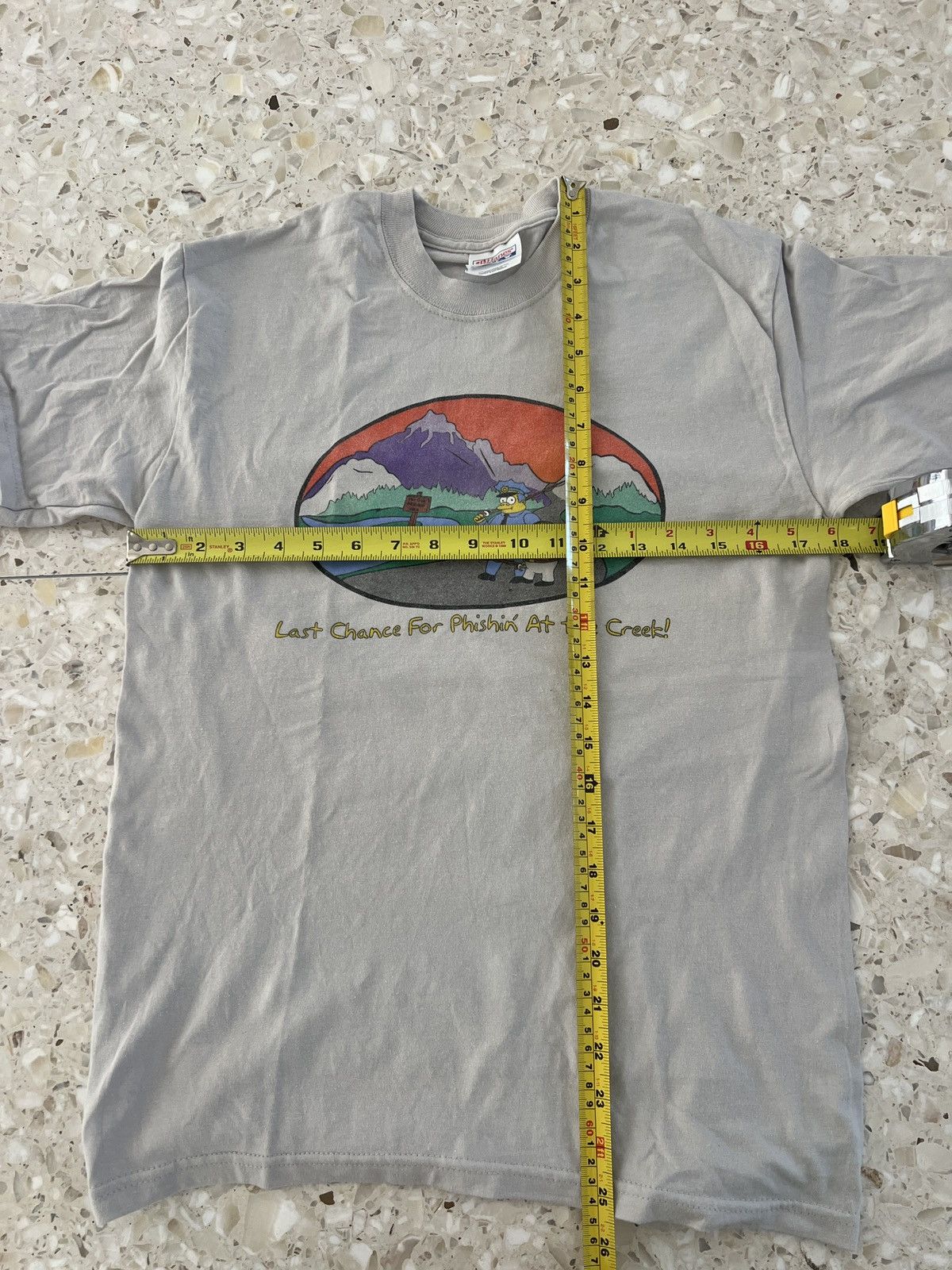 The Simpsons Phish Simpsons Rare 2004 Vintage Last Chance Phishin Creek Size US S / EU 44-46 / 1 - 9 Thumbnail