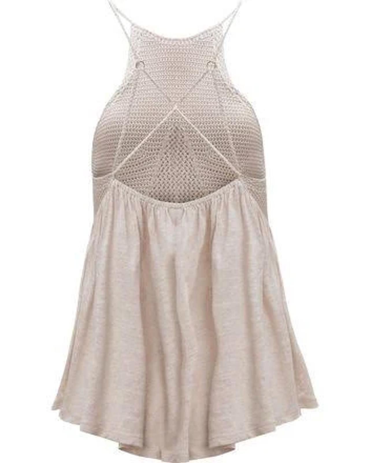 Free People Free People Road Trip Bohemian Crochet Knit Swing Top Size S / US 4 / IT 40 - 9 Thumbnail