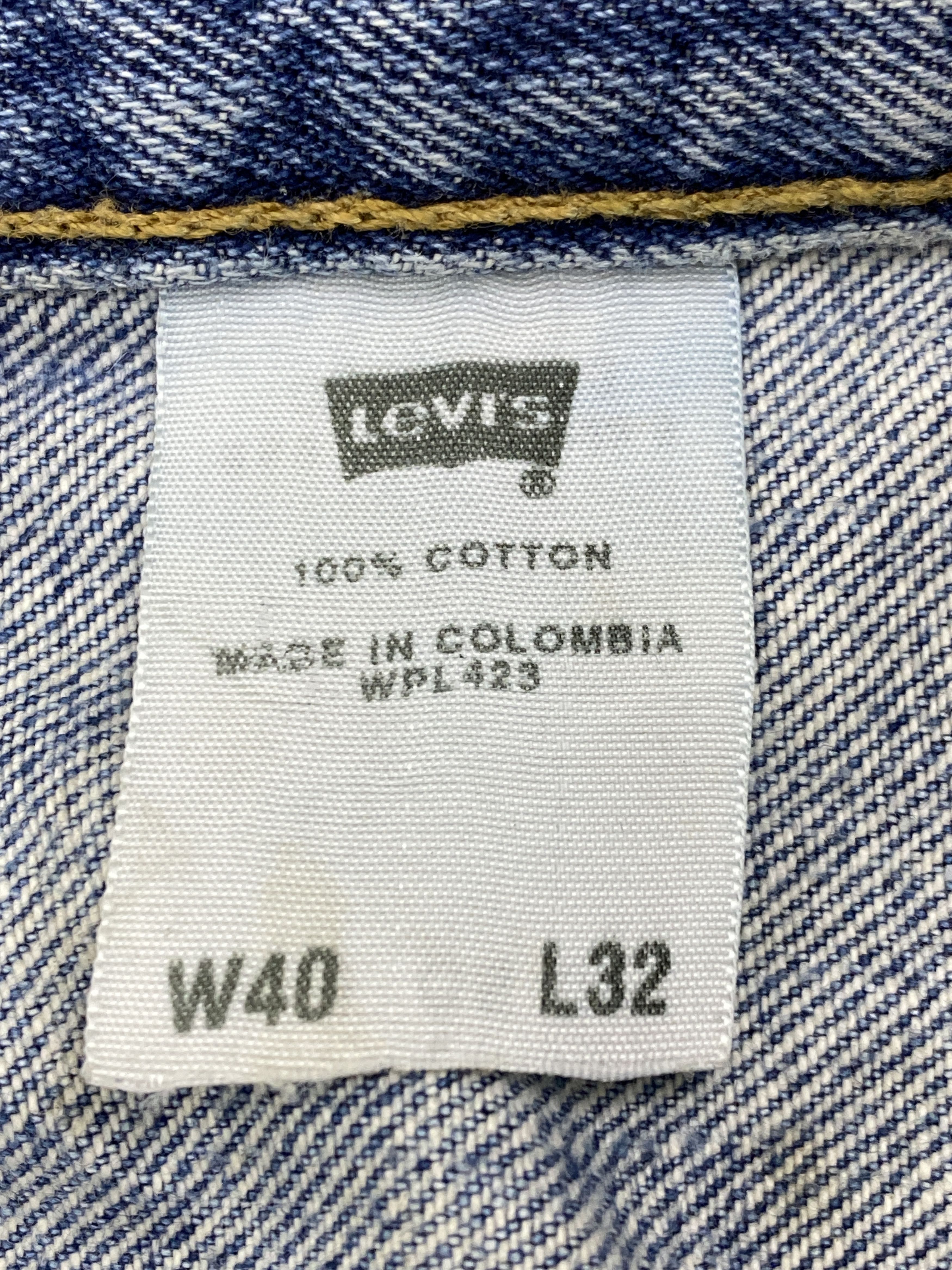 Levi's Vintage Levis 501 Lightwash Jeans DP2661 Size US 38 / EU 54 - 6 Thumbnail