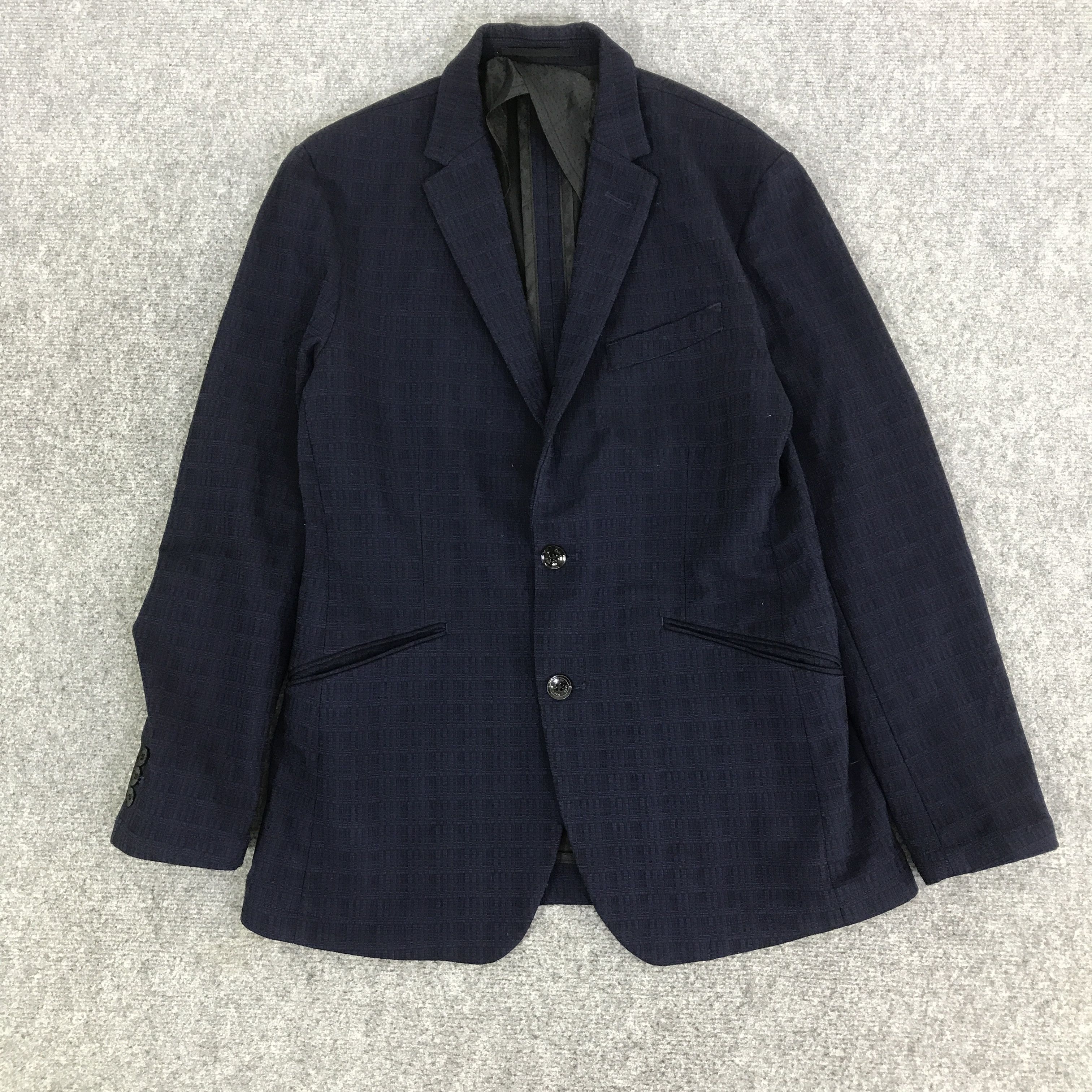 HIDEAWAYS HIDEAWAYS BLAZER COAT JACKET K113B19 Size US M / EU 48-50 / 2 - 1 Thumbnail
