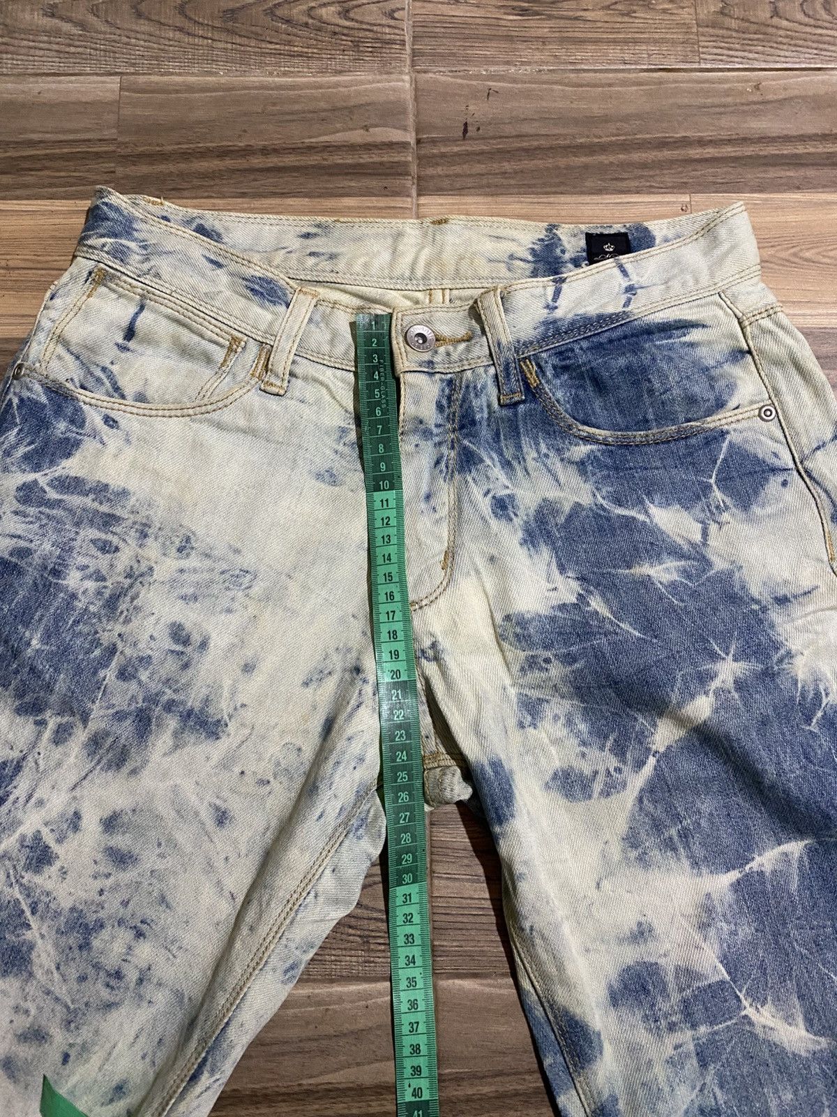 Japanese Brand × Vintage SEMANTIC DESIGN BLEACHED JEANS Size US 29 - 12 Thumbnail