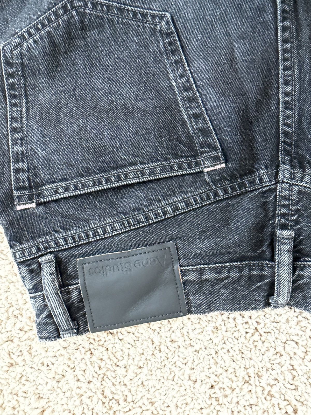 Acne Studios Acne Studios 1991 Toj Vintage Black Jeans // 28x30 Size US 28 / EU 44 - 4 Thumbnail