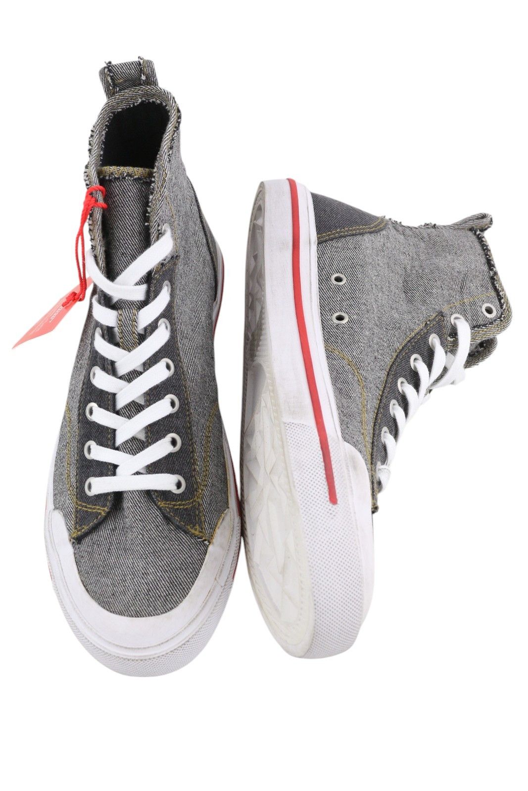 Diesel S-ATHOS MID EU42 Dark Denim Laced Almond Toe 40858 Size US 9 / EU 42 - 6 Thumbnail