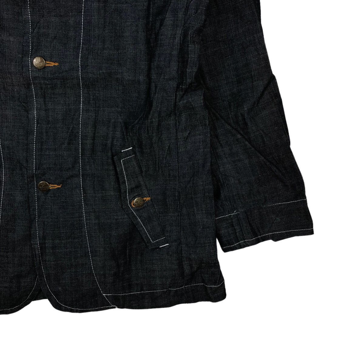 Japanese Brand 🔥80’s Royal Blue Toyo Enterprise Denim Work Jacket Size US L / EU 52-54 / 3 - 5 Thumbnail
