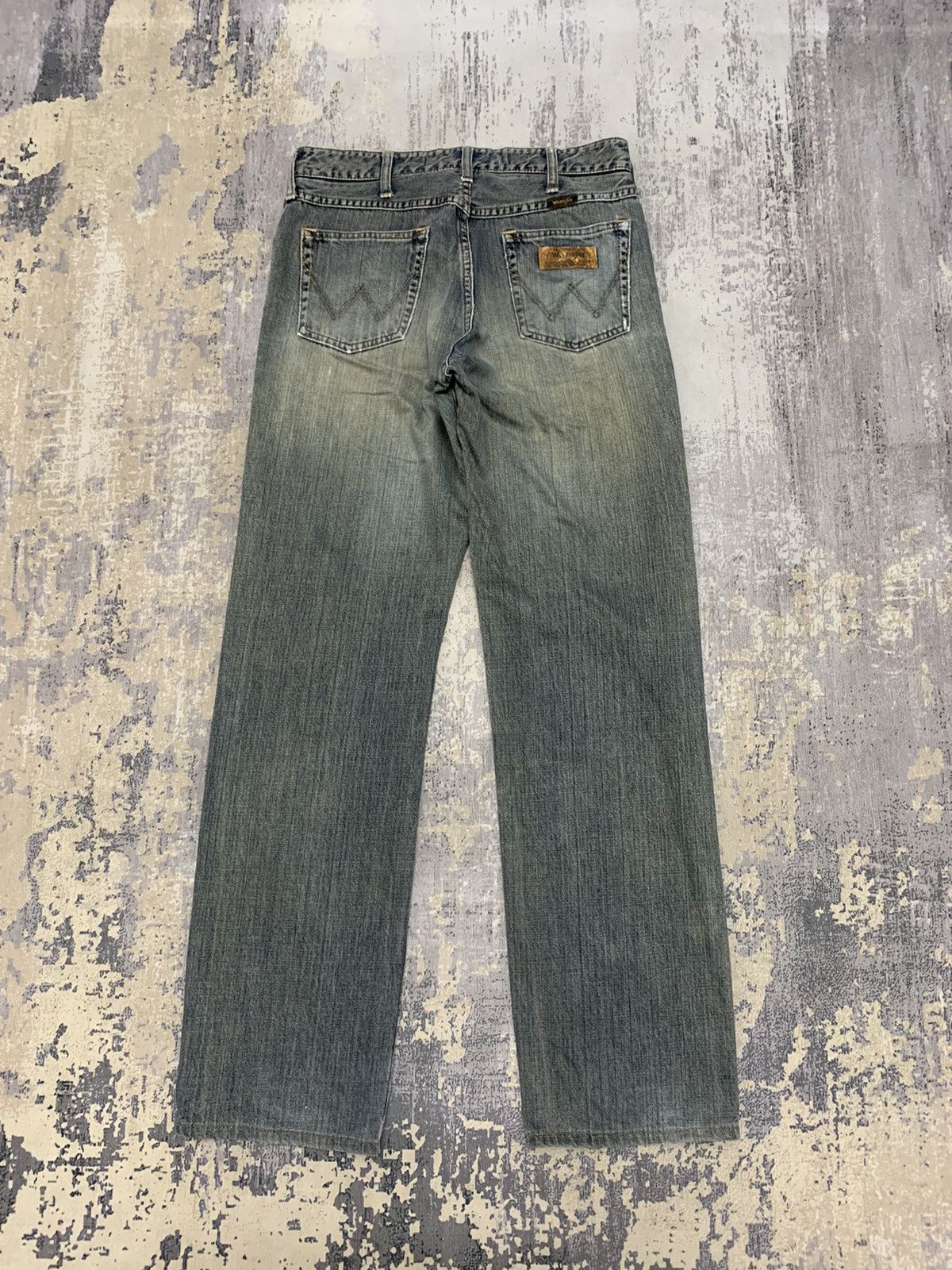 If Six Was Nine Vintage 90s Wrangler Jeans Rusty Straight Leg Denim Size US 30 / EU 46 - 9 Thumbnail