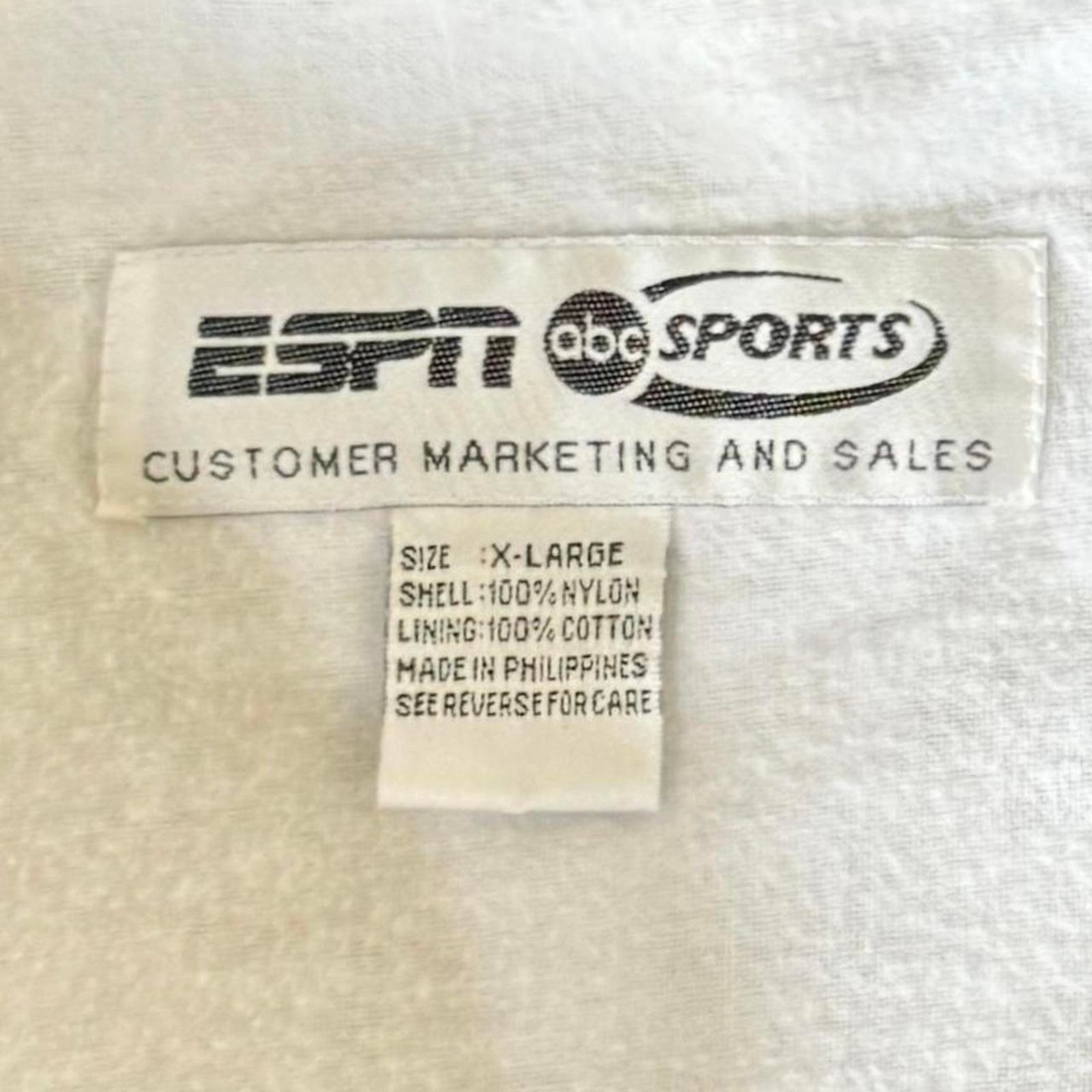 NFL × Vintage Vintage NFL Super Bowl 2000 Y2K Windbreaker Jacket Size US XL / EU 56 / 4 - 4 Thumbnail
