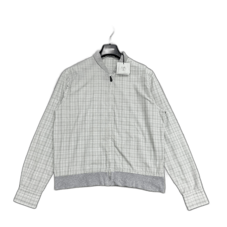 Hermes hermes checkered long sleeve jacket Size US L / EU 52-54 / 3 - 1 Thumbnail
