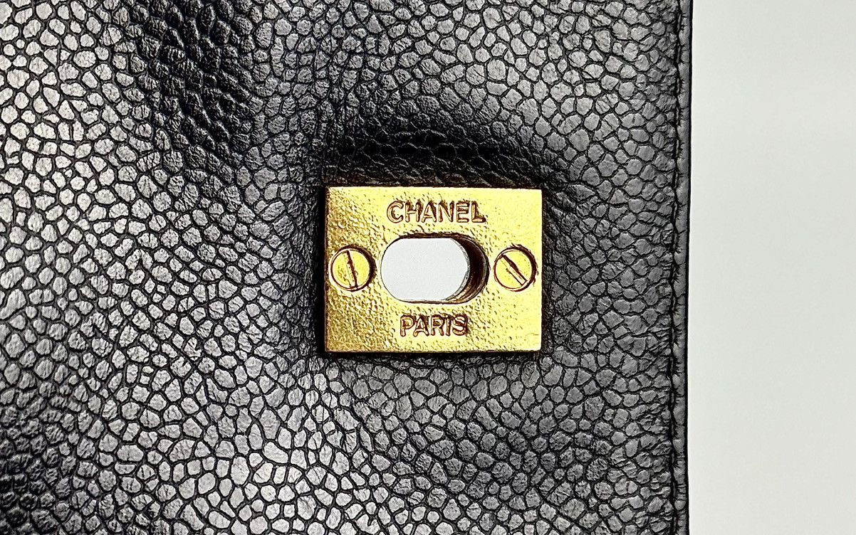 Chanel Chanel - Lagerfeld - 1994 - Triple CC - Mini Caviar Backpack Size ONE SIZE - 20 Thumbnail
