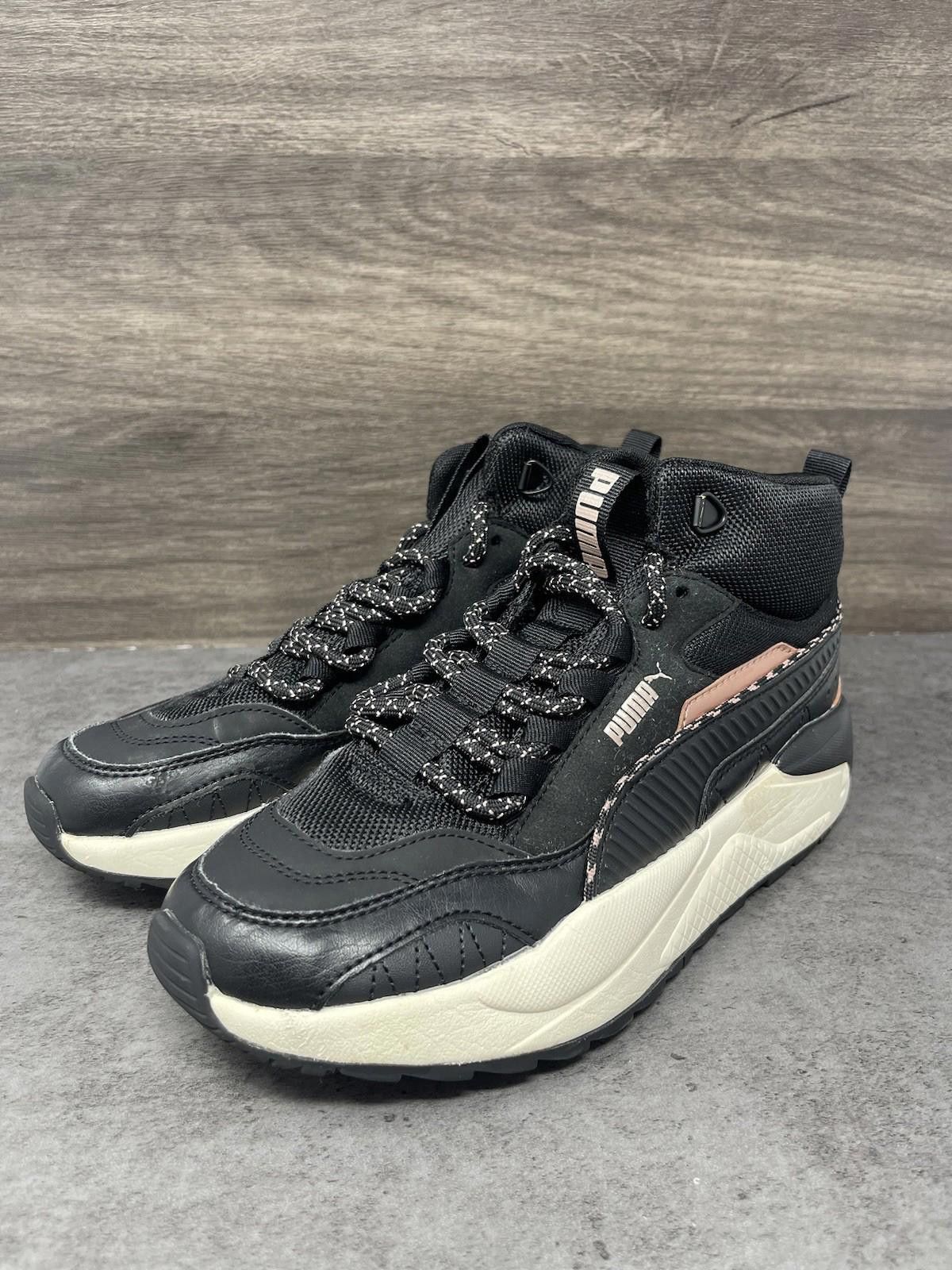 Puma Puma X Ray 2 Square Mid Shoes Kids Size 6 Black Size US 6 / EU 39 - 2 Thumbnail