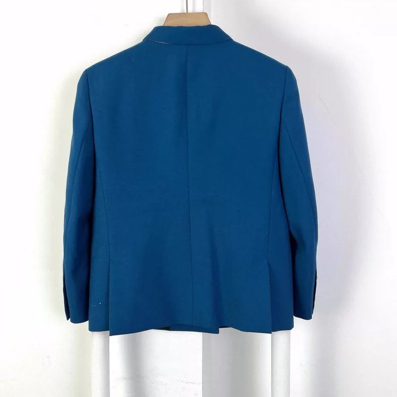 Gucci Gucci Blue wool suit 2504-Nextarrow Size S / US 4 / IT 40 - 2 Thumbnail