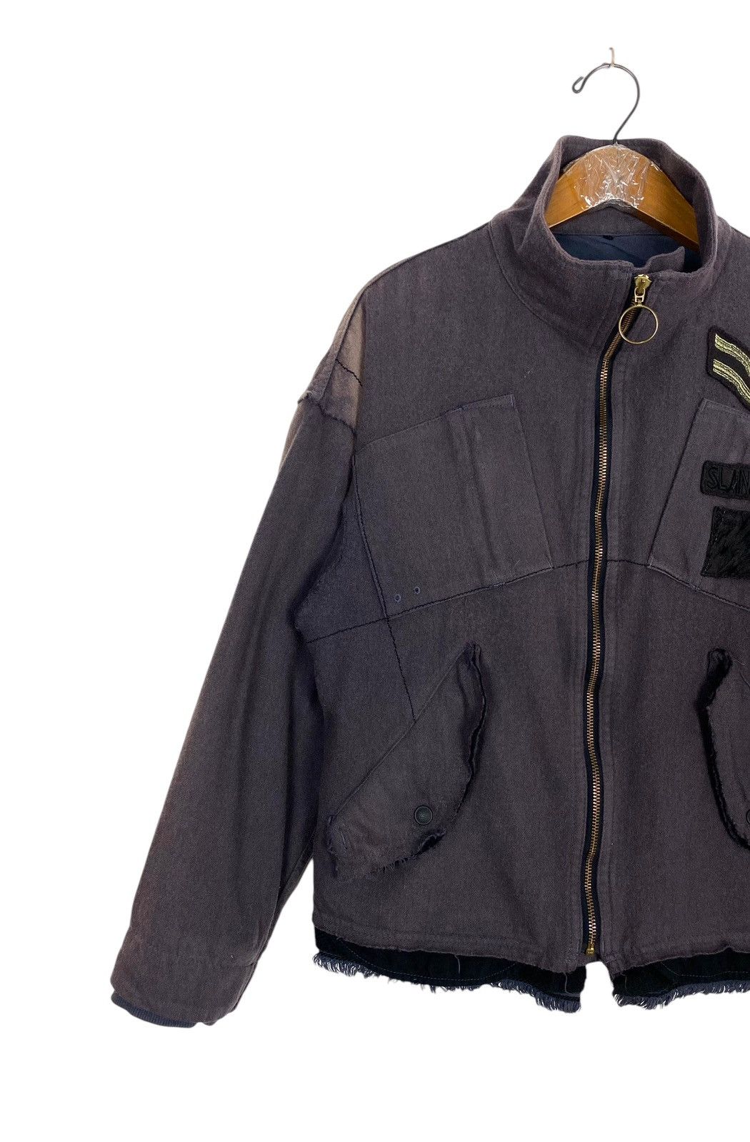 Vintage Rare‼️ Vintage Sunfaded RNA Republic Military Zipper Jacket Size US S / EU 44-46 / 1 - 2 Thumbnail