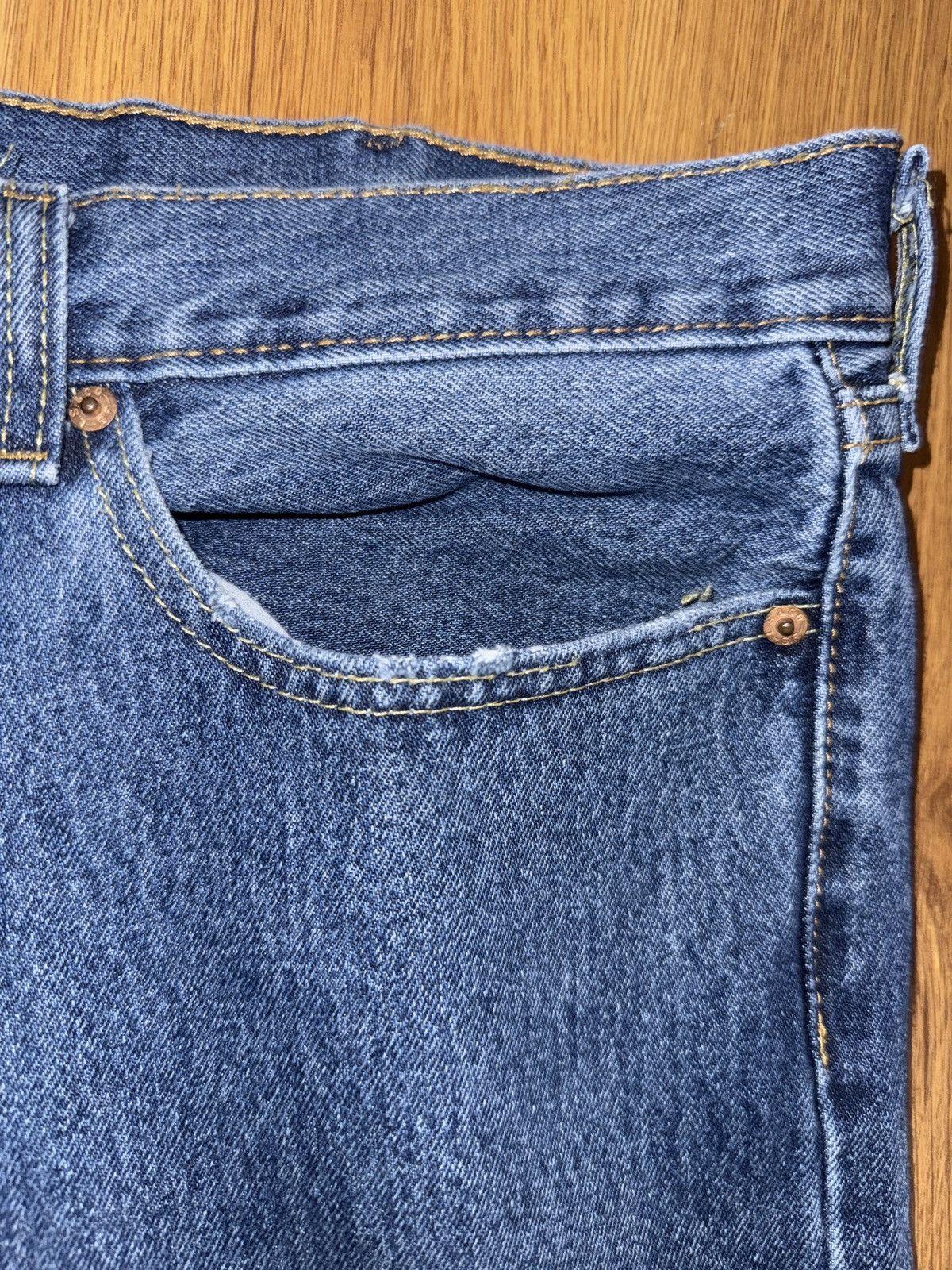 Levi's Levi’s 550 Loose Fit-Blue Jeans Size US 40 / EU 56 - 4 Thumbnail