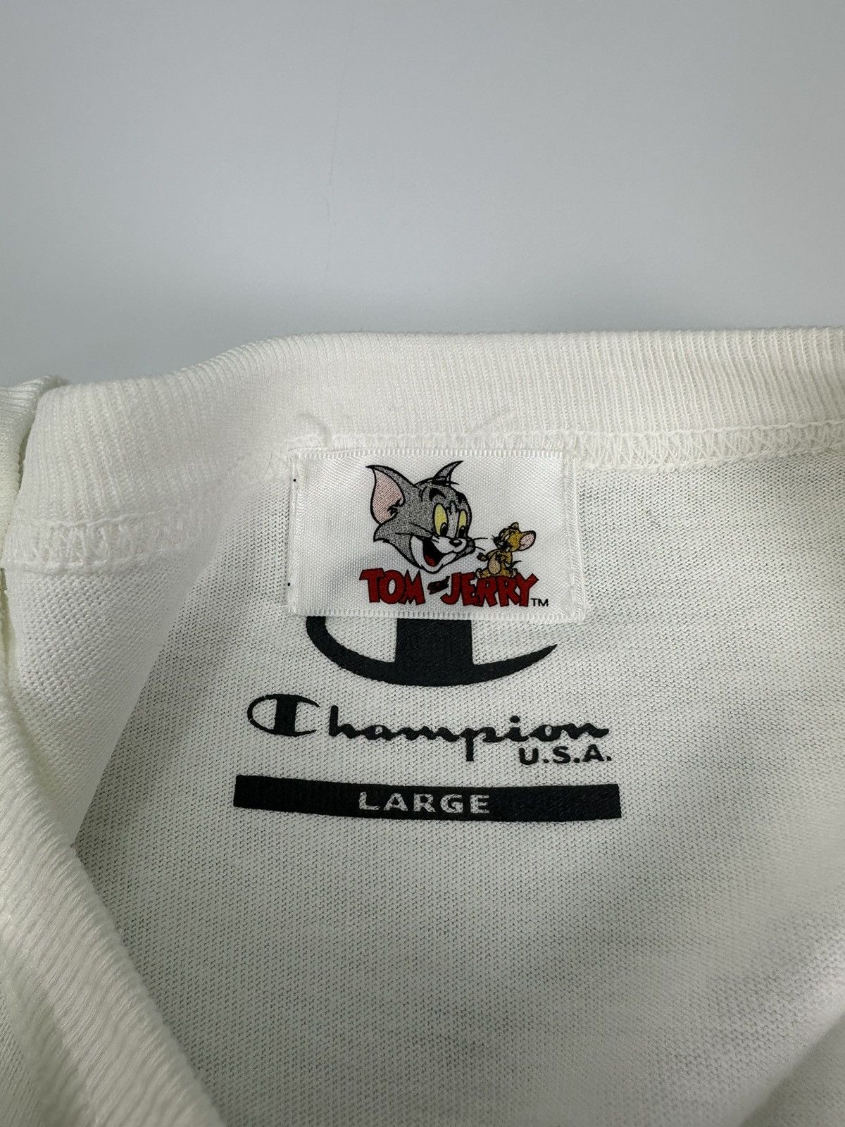 Champion Champion X Tom and Jerry Vintage Tshirt A601 Size US L / EU 52-54 / 3 - 7 Thumbnail