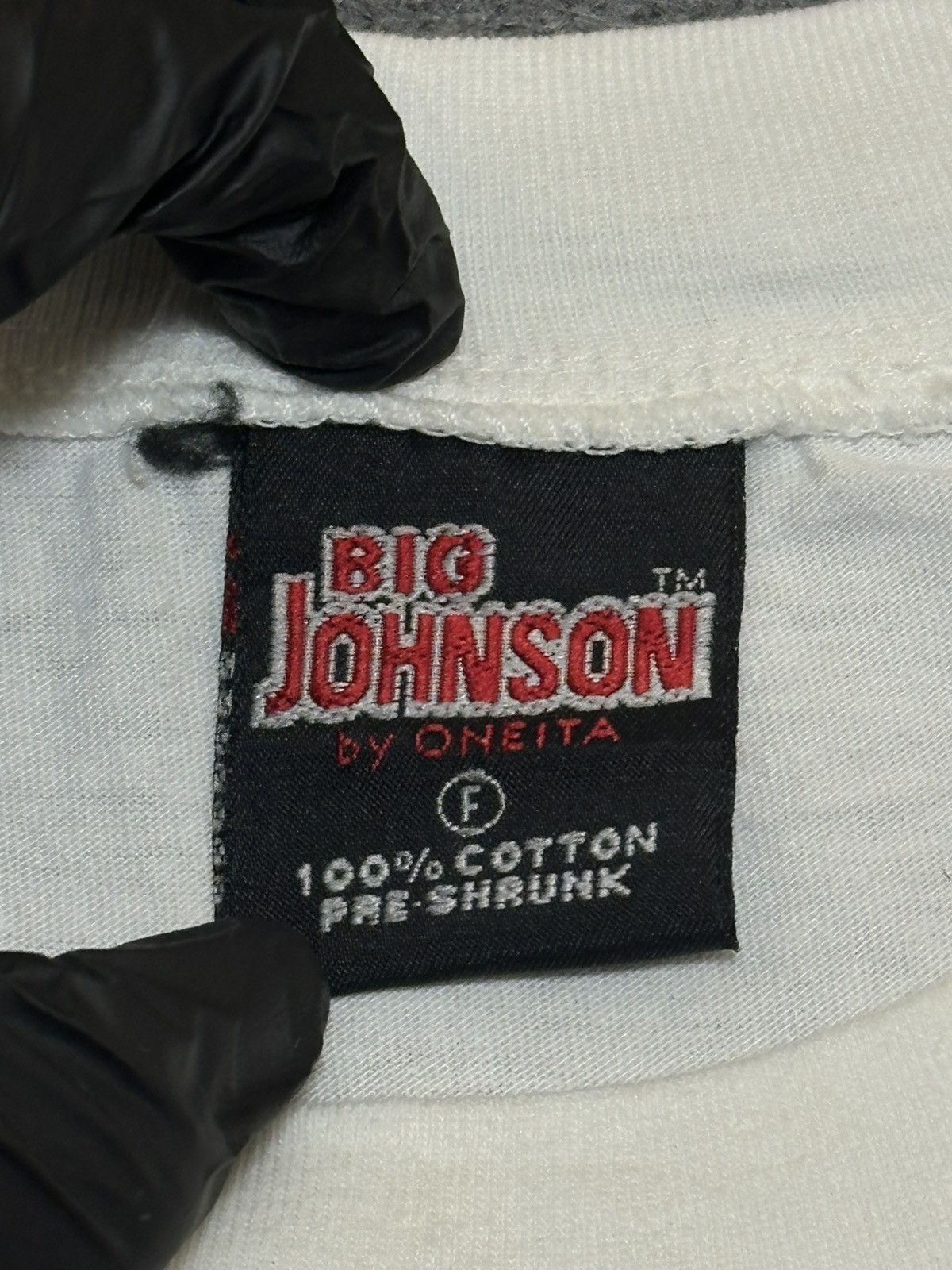 Big John vintage Big Johnson "Life Rafts" t-shirt. Size US L / EU 52-54 / 3 - 9 Thumbnail