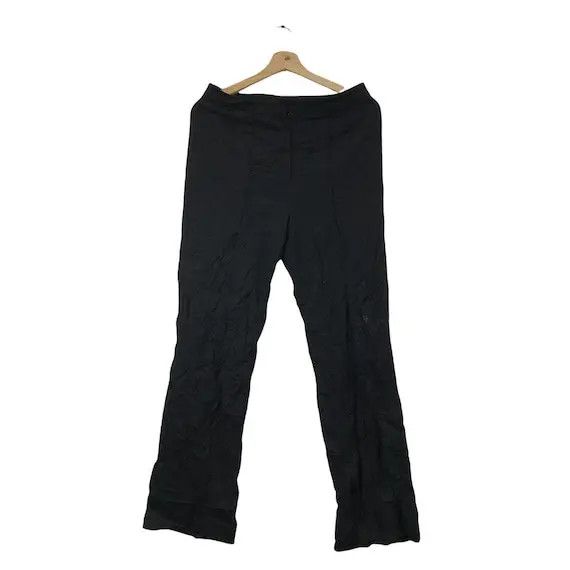 Japanese Brand Vtg JOLI & GRONDALL JAPAN Black Minimalist Casual Pant Size 30" / US 8 / IT 44 - 1 Thumbnail