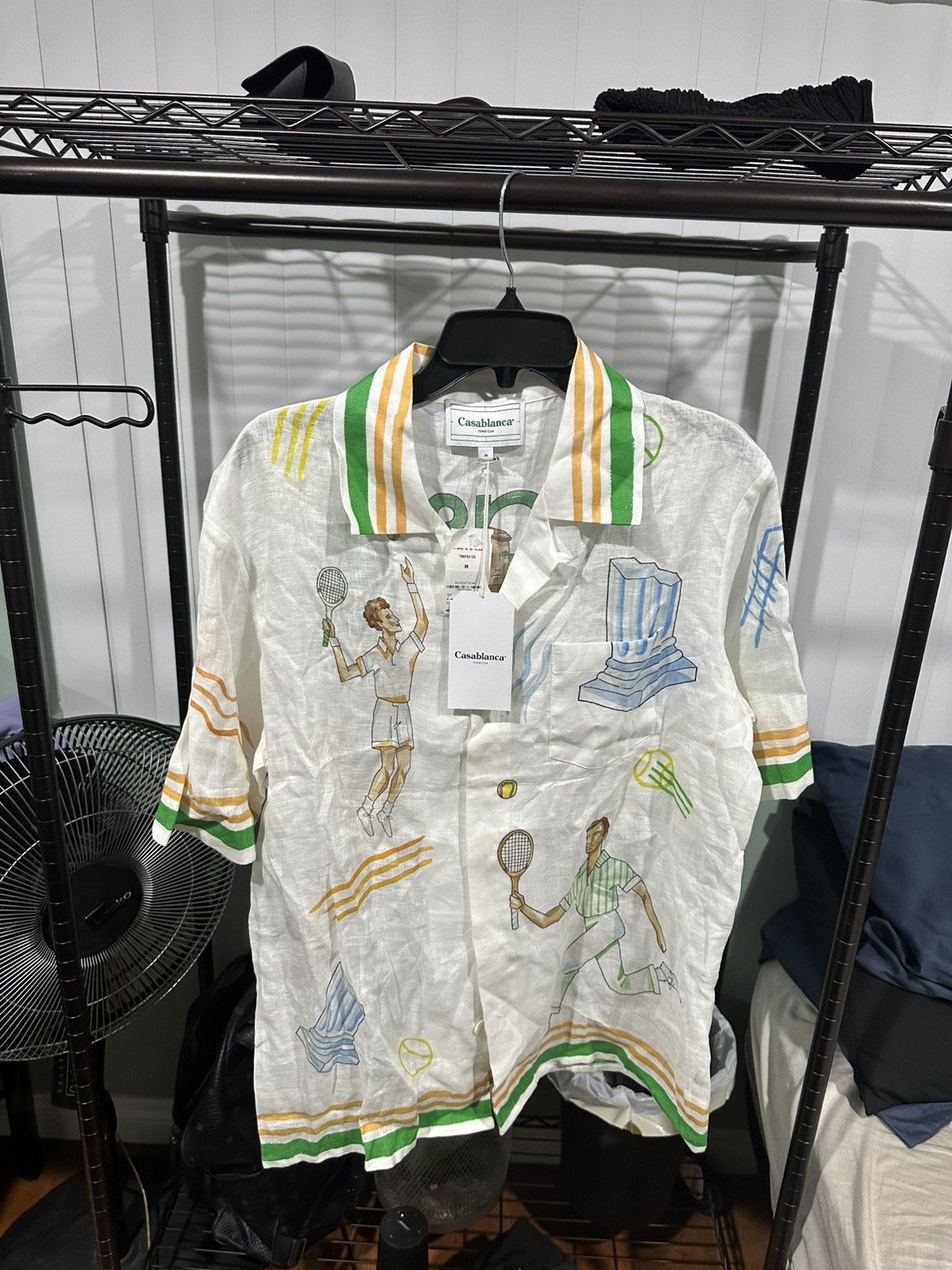 Casablanca Casablanca button up short sleeve shirt Size US M / EU 48-50 / 2 - 5 Thumbnail
