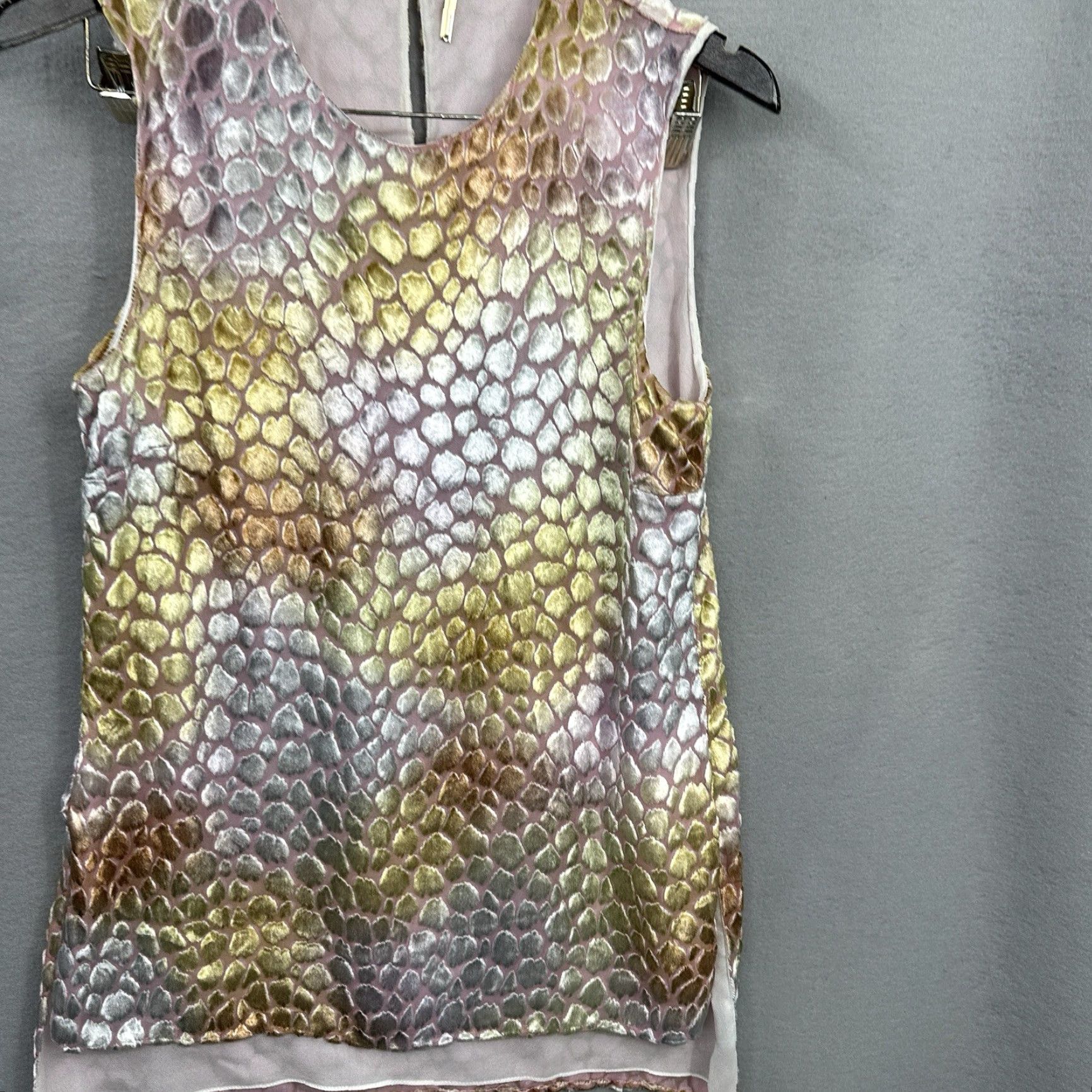 Adam Lippes Adam Lippes Blouse Womens 6 Pink Silk Tunic Sleeveless Scoop Neck Designer Casual Size M / US 6-8 / IT 42-44 - 5 Thumbnail