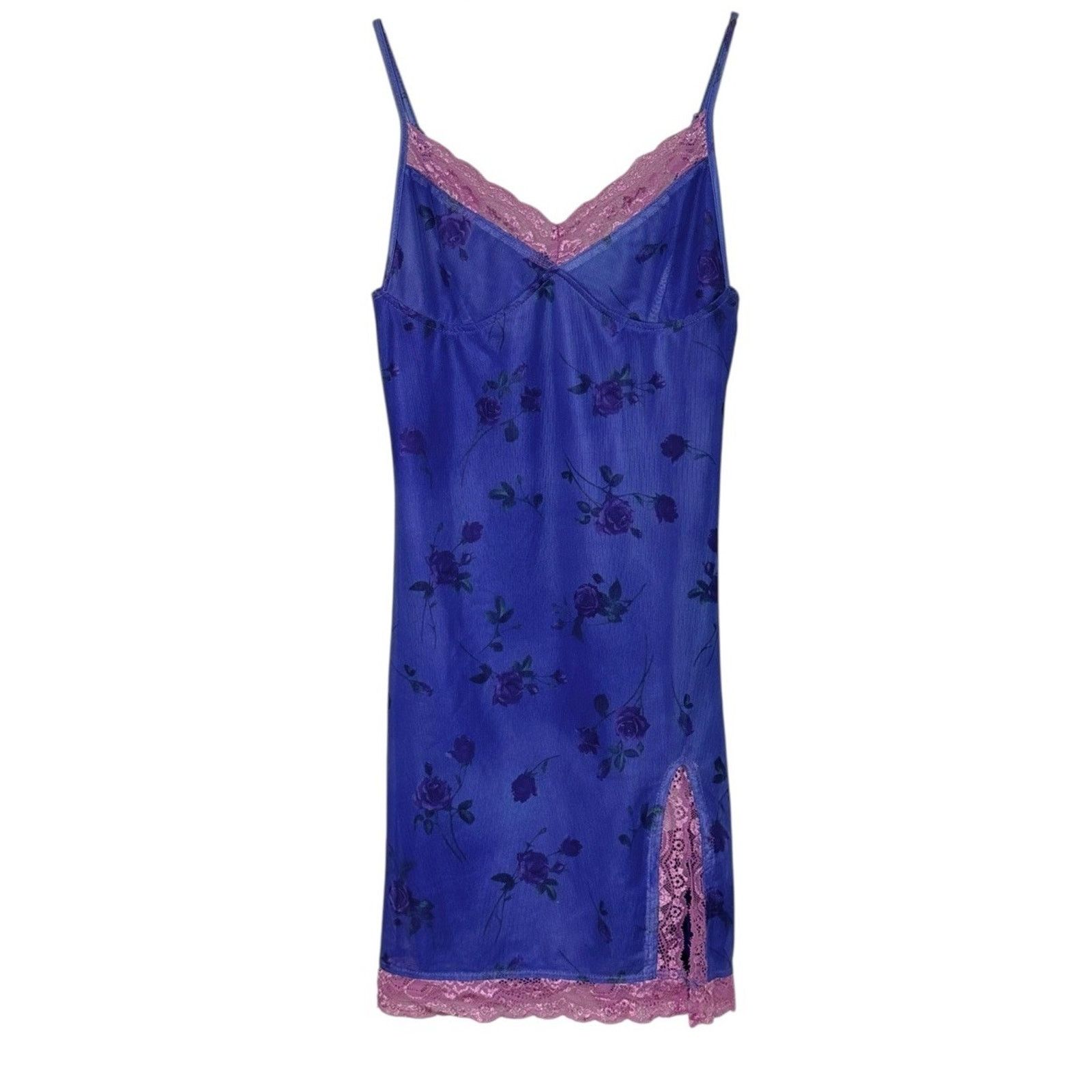 Dolls Kill DOLLS KILL MOTEL Lilac Rose Coty Mini Dress Lace Club Party Size XS / US 0-2 / IT 36-38 - 5 Thumbnail