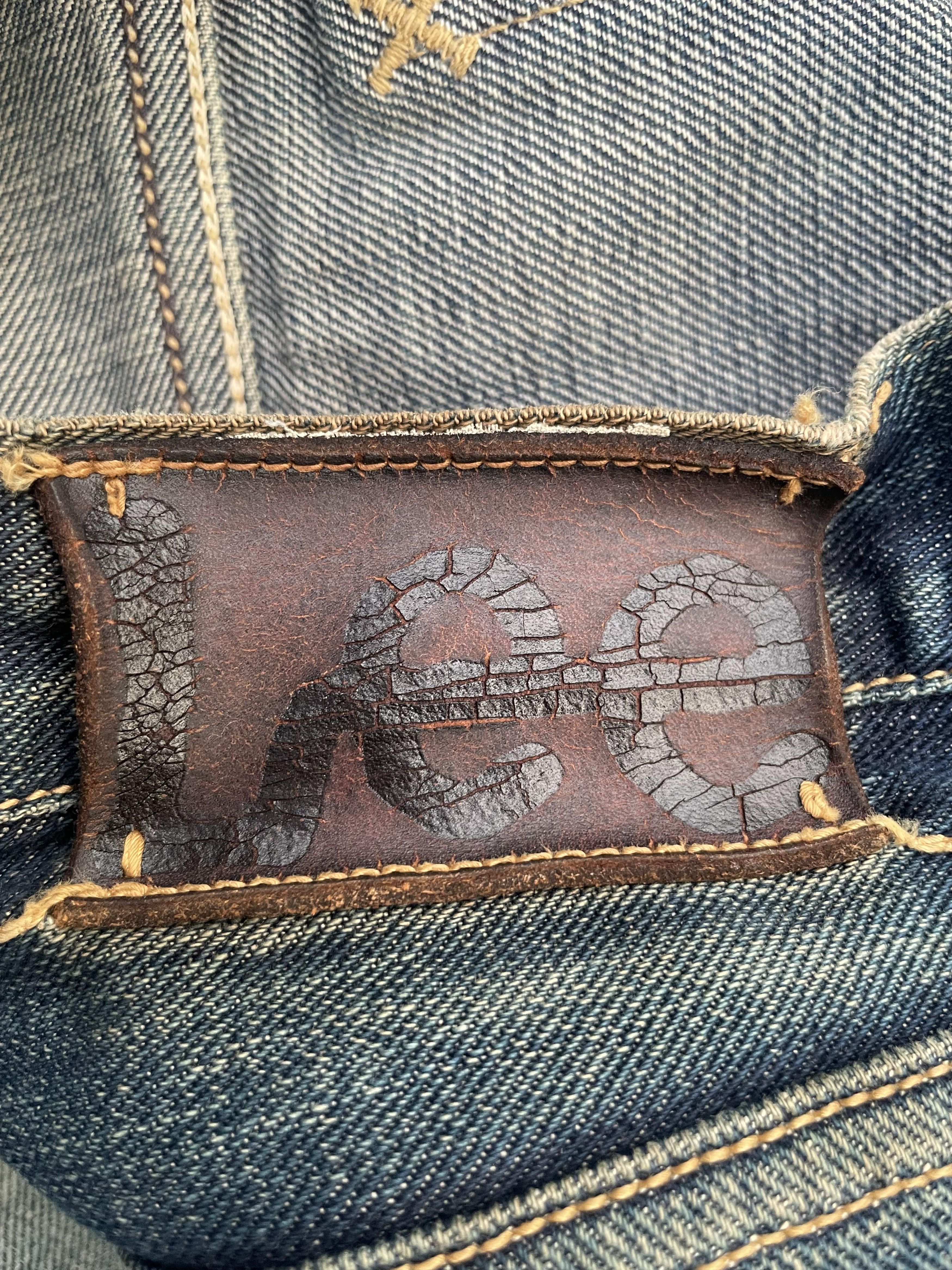 Lee Vintage Selvedge Lee Rider Distresed Denim Size US 32 / EU 48 - 10 Thumbnail