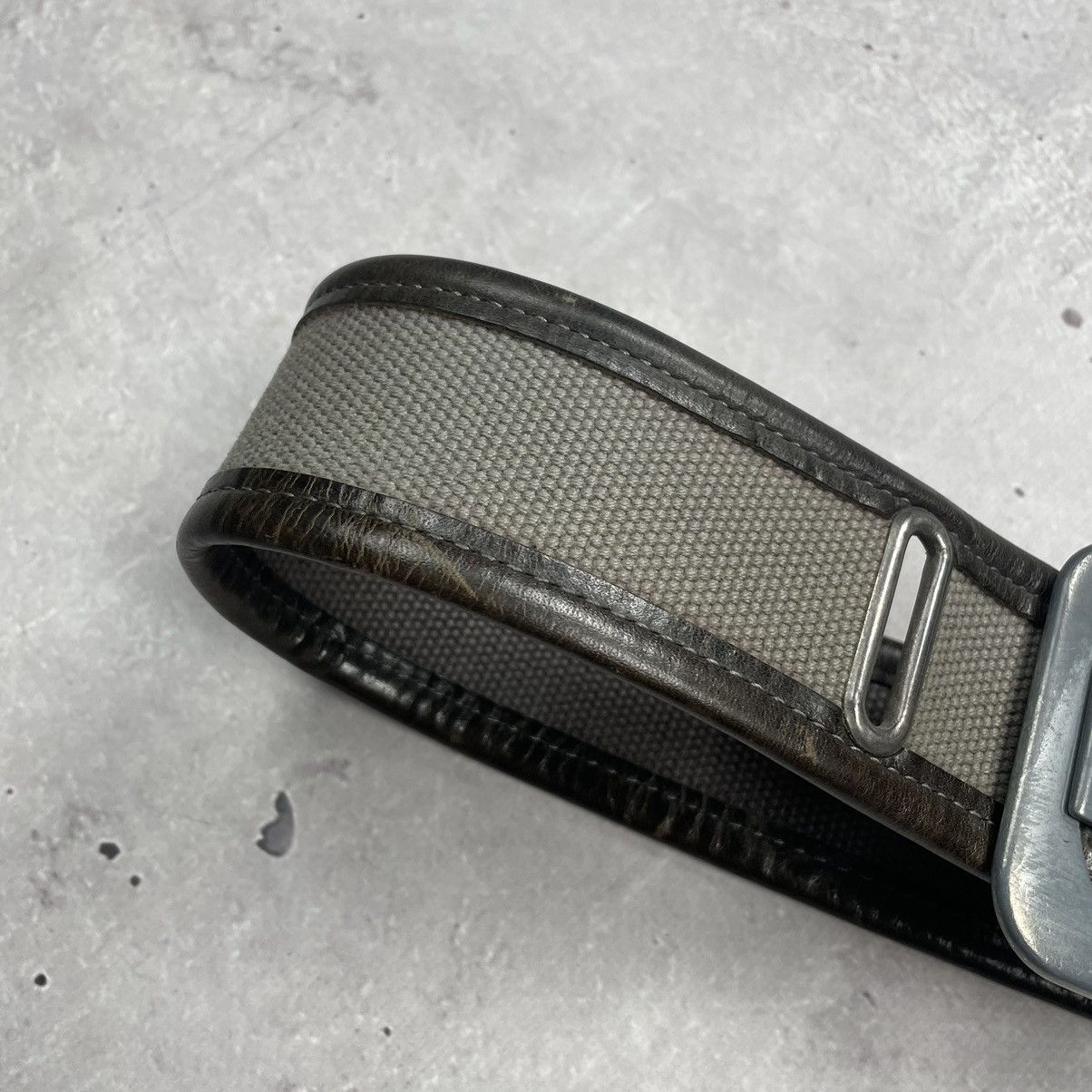 G-Star × Japanese Brand × Vintage Vintage avantgarde G-star RAW leather belt y2k Size ONE SIZE - 13 Thumbnail