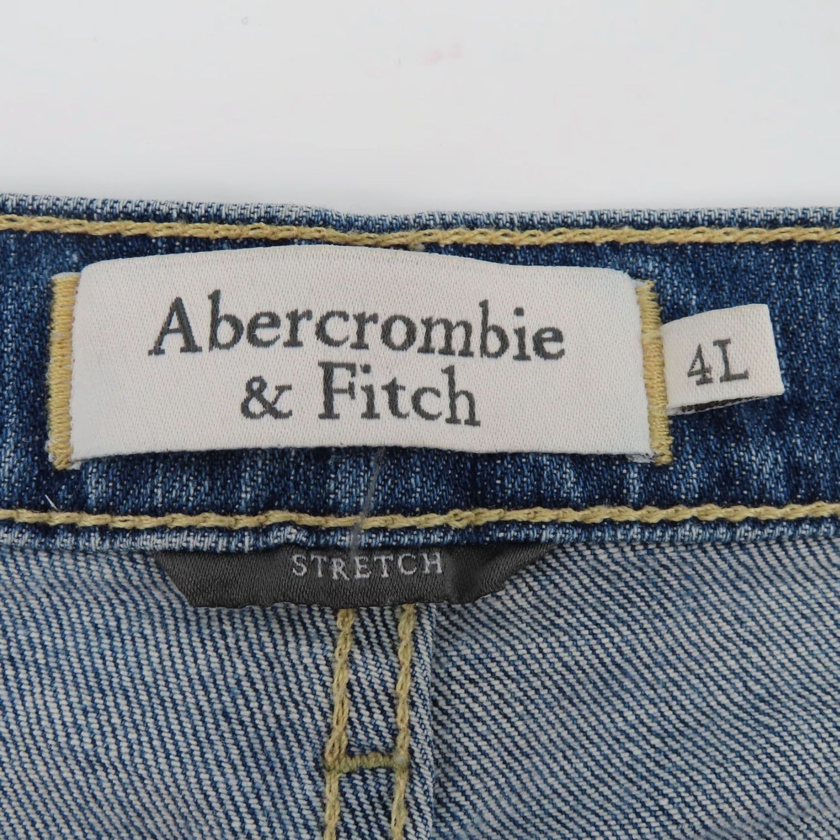 Abercrombie & Fitch Abercrombie & Fitch Womens Jeans Flared 4 Long 4L Medium Blue Denim Cotton Regular 5-Pocket Size 27" / US 4 / IT 40 - 7 Thumbnail