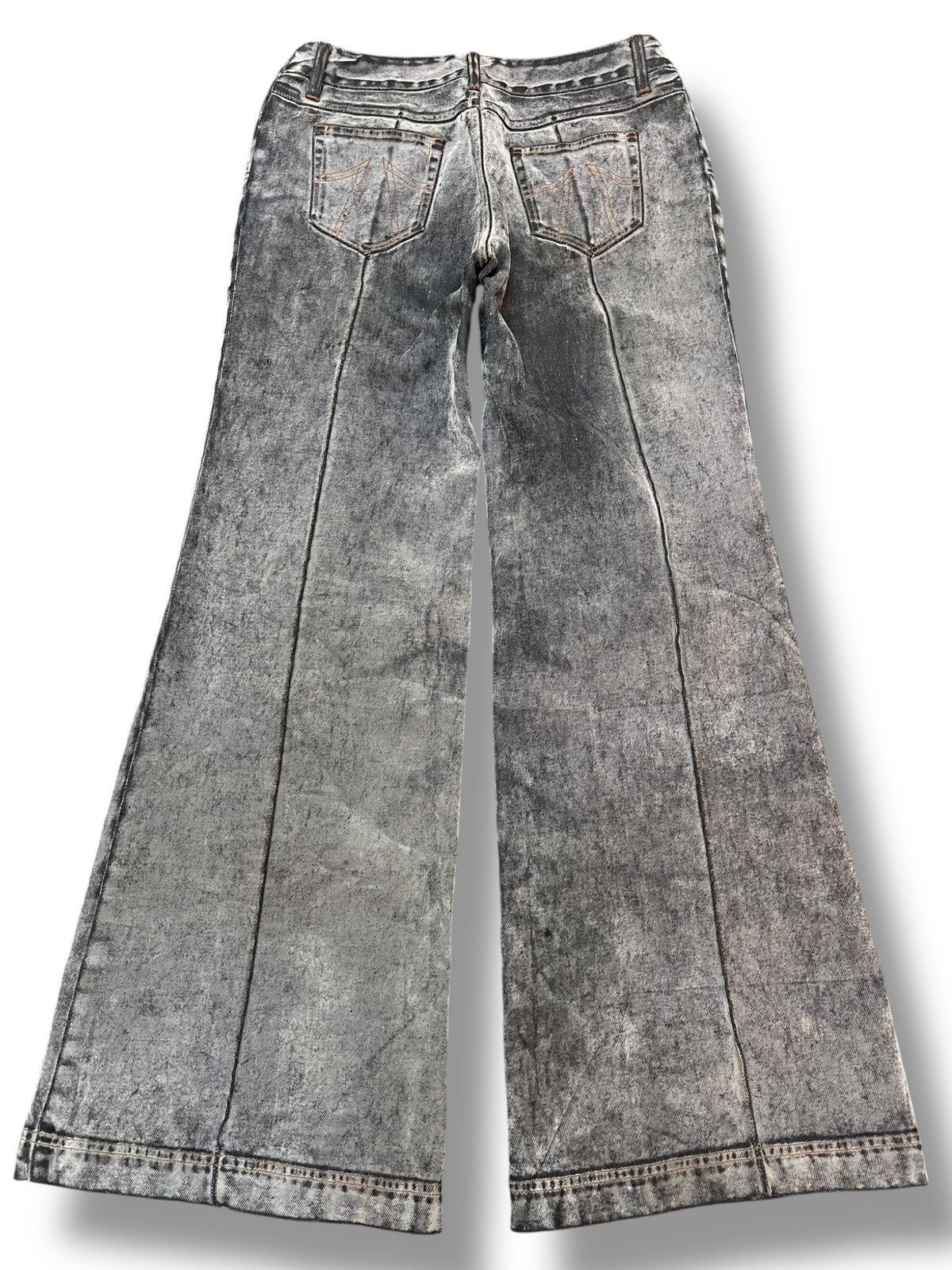 Hysteric Glamour Vintage Japanese Brand Flare Bootcut Stonewashed Denim Size US 30 / EU 46 - 4 Thumbnail