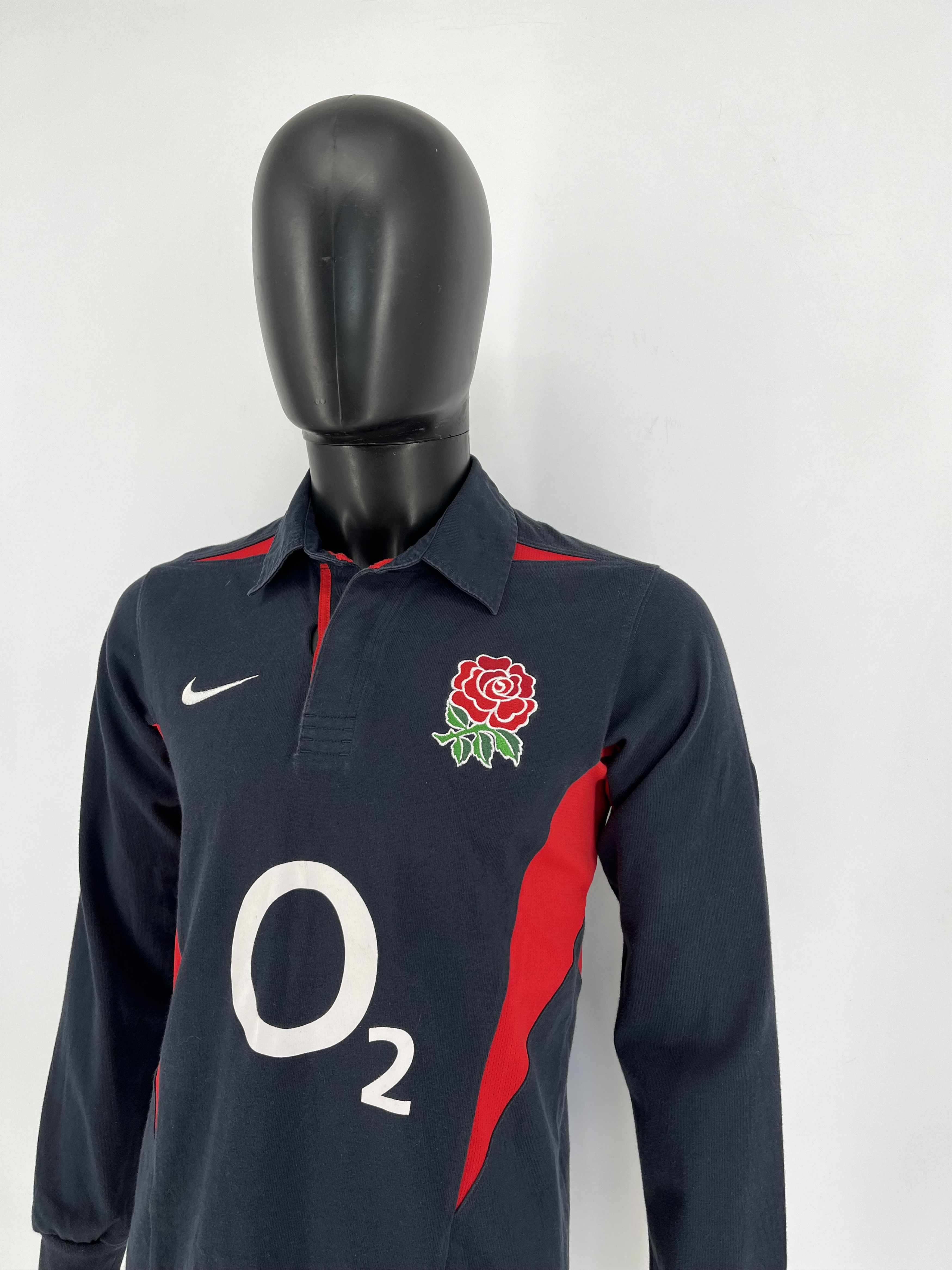 Vintage Vintage Nike England Rugby Shirt y2k streetwear style Size US S / EU 44-46 / 1 - 4 Thumbnail