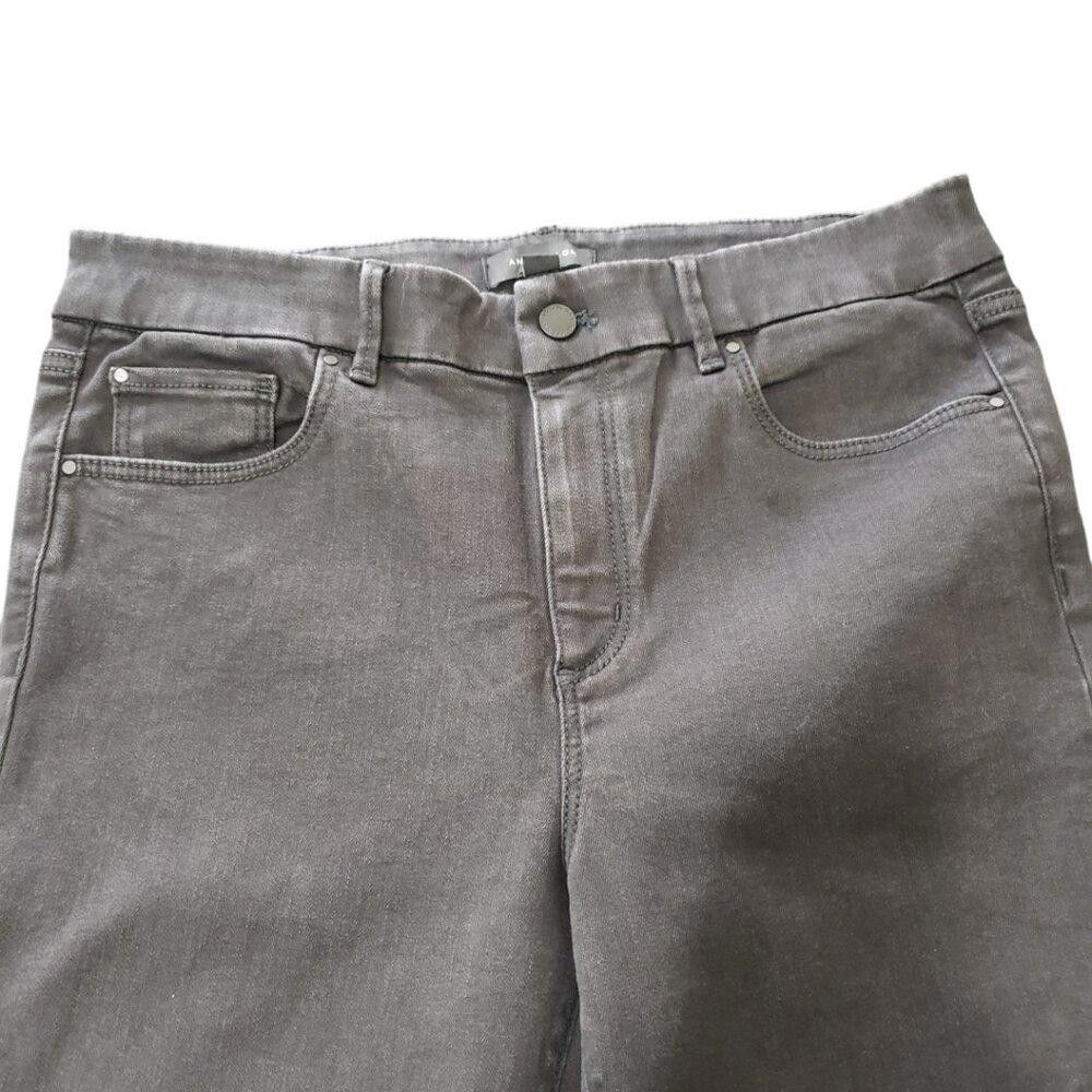 Ann Taylor CT913 Ann Taylor Black "The Straight" Jean Size 12 Size 34" / US 12 / IT 48 - 3 Thumbnail